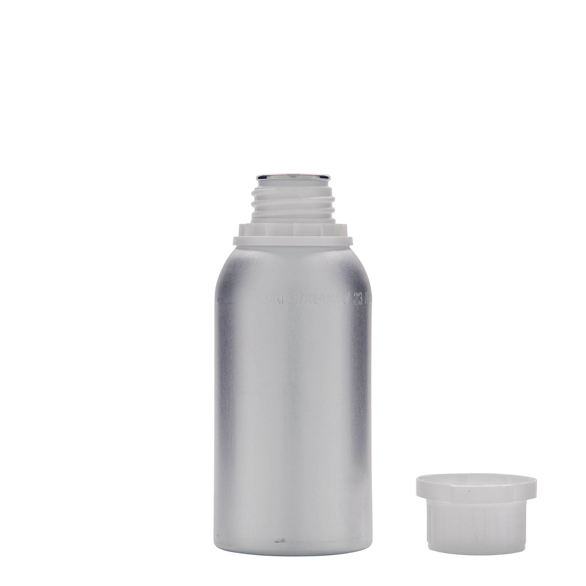 275 ml aluminijska boca, metal, srebrna, grlo: DIN 32