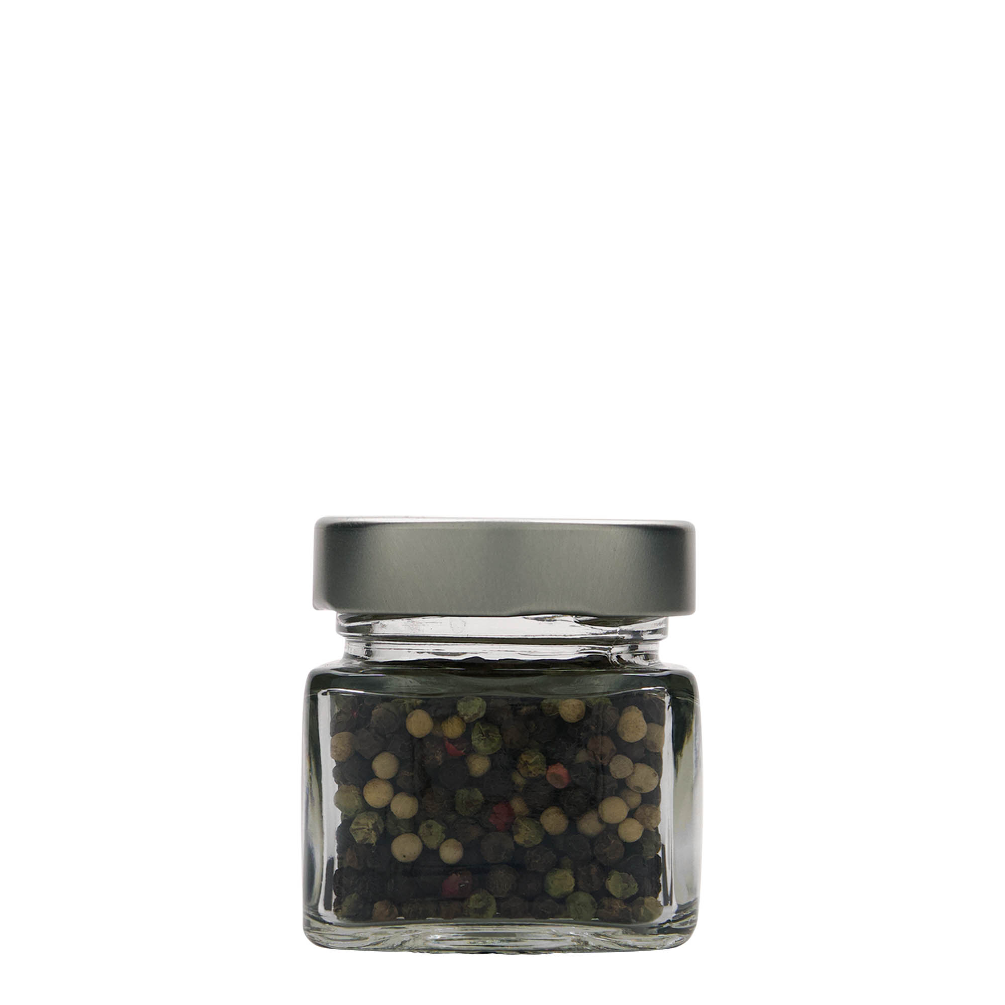 106 ml četvrtasta staklenka 'Ikarus', otvor: Deep-Twist-Off (DTO 58)