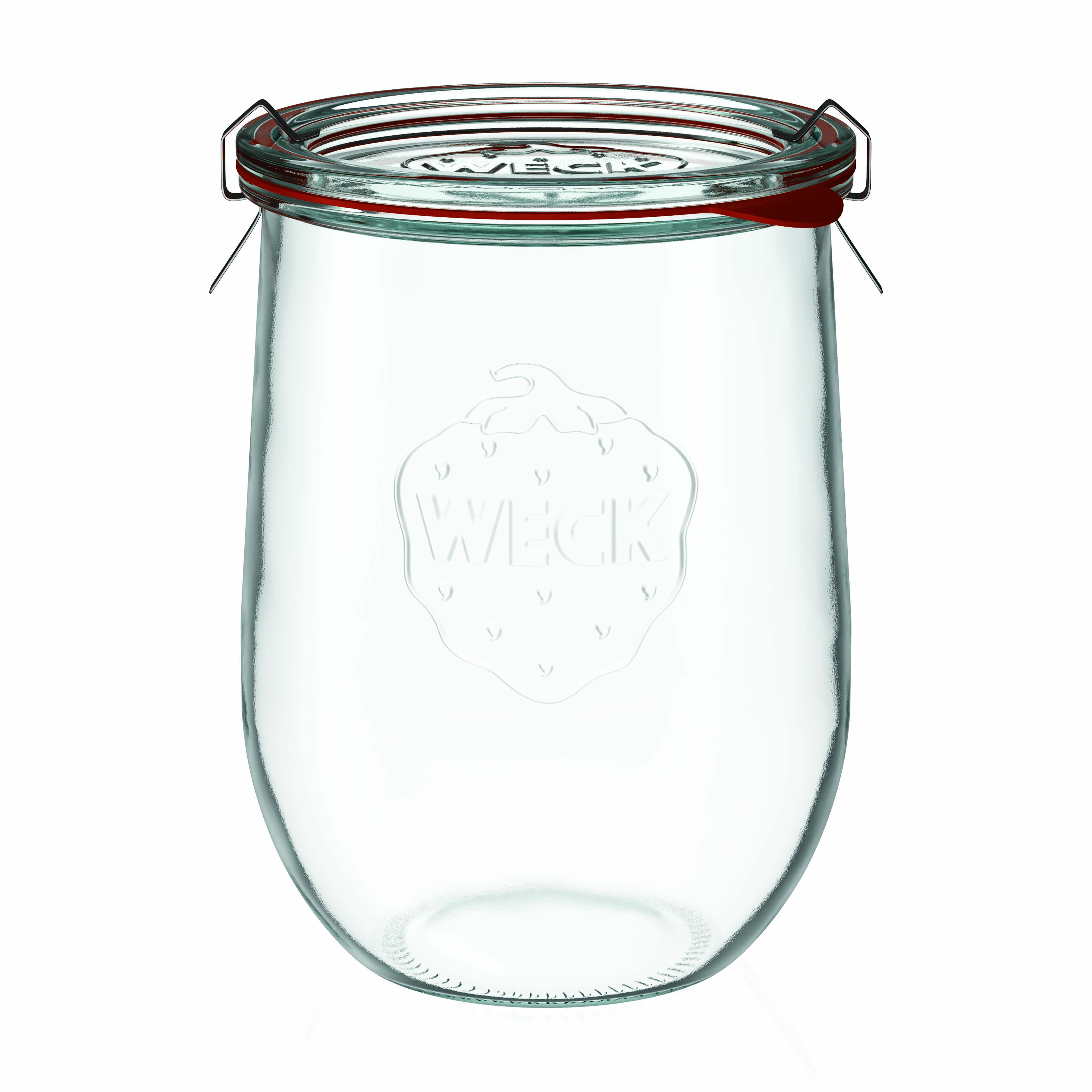 1.050 ml WECK-tulipan staklenka, otvor: okrugli rub