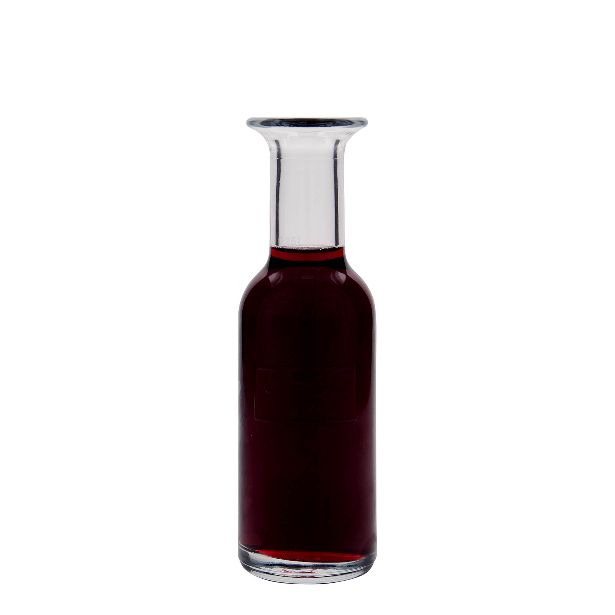 250 ml staklena boca 'Optima Fine Wine', otvor: pluta