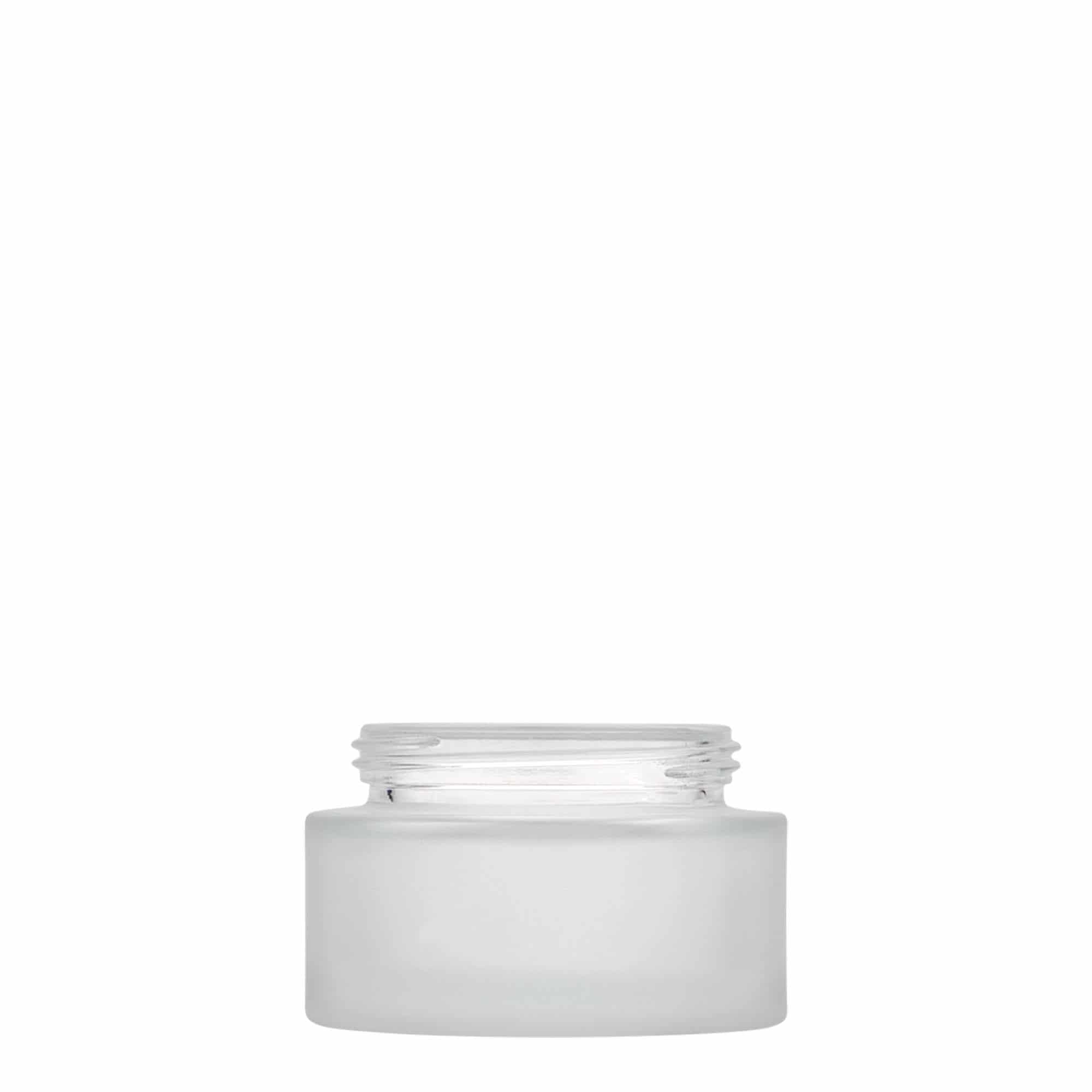 Kutijica 50 ml 'Platin Edition', staklo, matirano, otvor: navojni čep Kutijica 50 ml 'Platin Edition', staklo, matirano, otvor: navojni čep