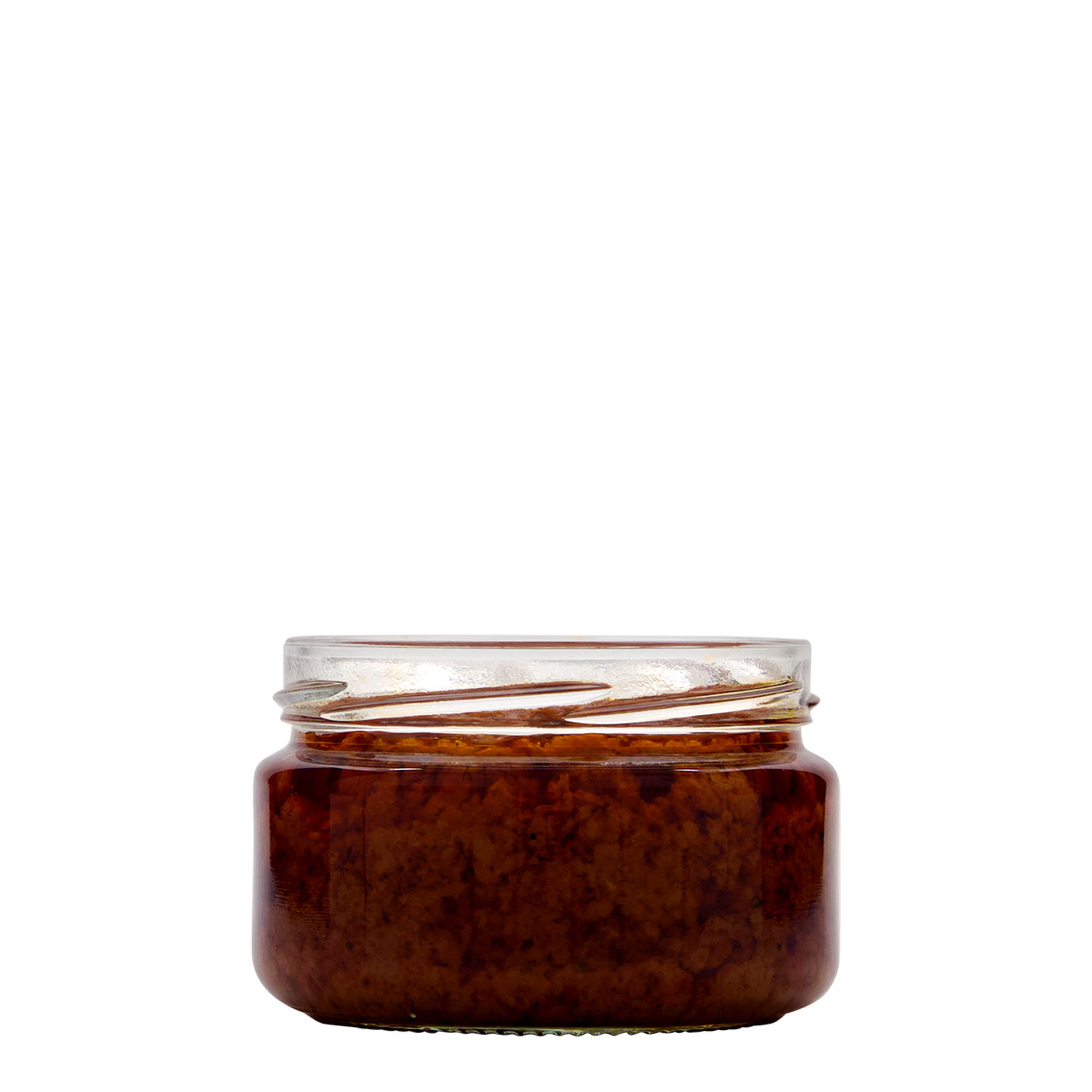 230 ml plosnata okrugla staklenka, otvor: Twist-Off (TO 82)