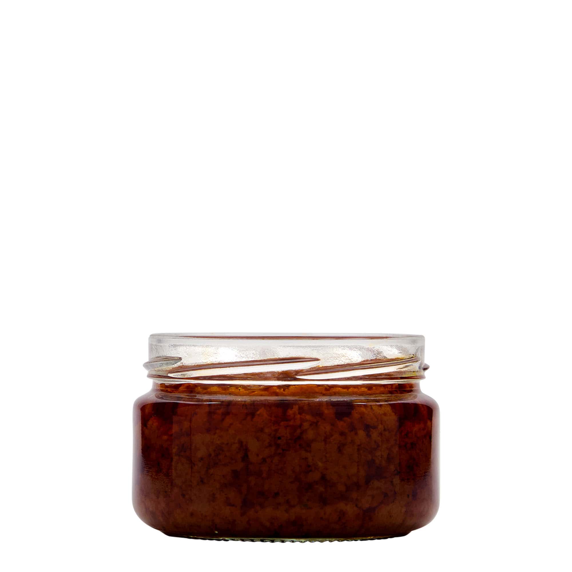 230 ml plosnata okrugla staklenka, otvor: Twist-Off (TO 82)