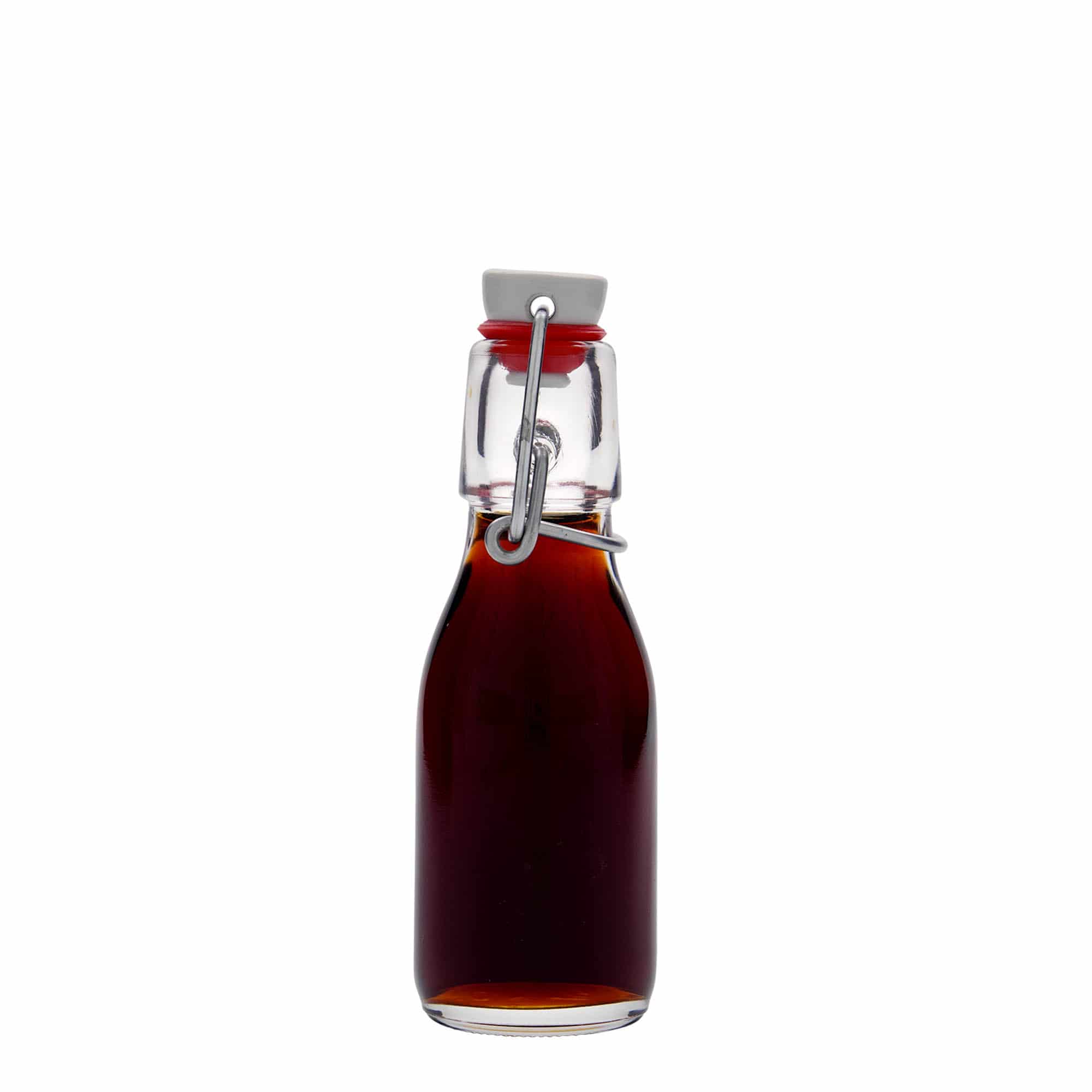 100 ml staklena boca 'Paul', grlo: zatvarač s kopčom