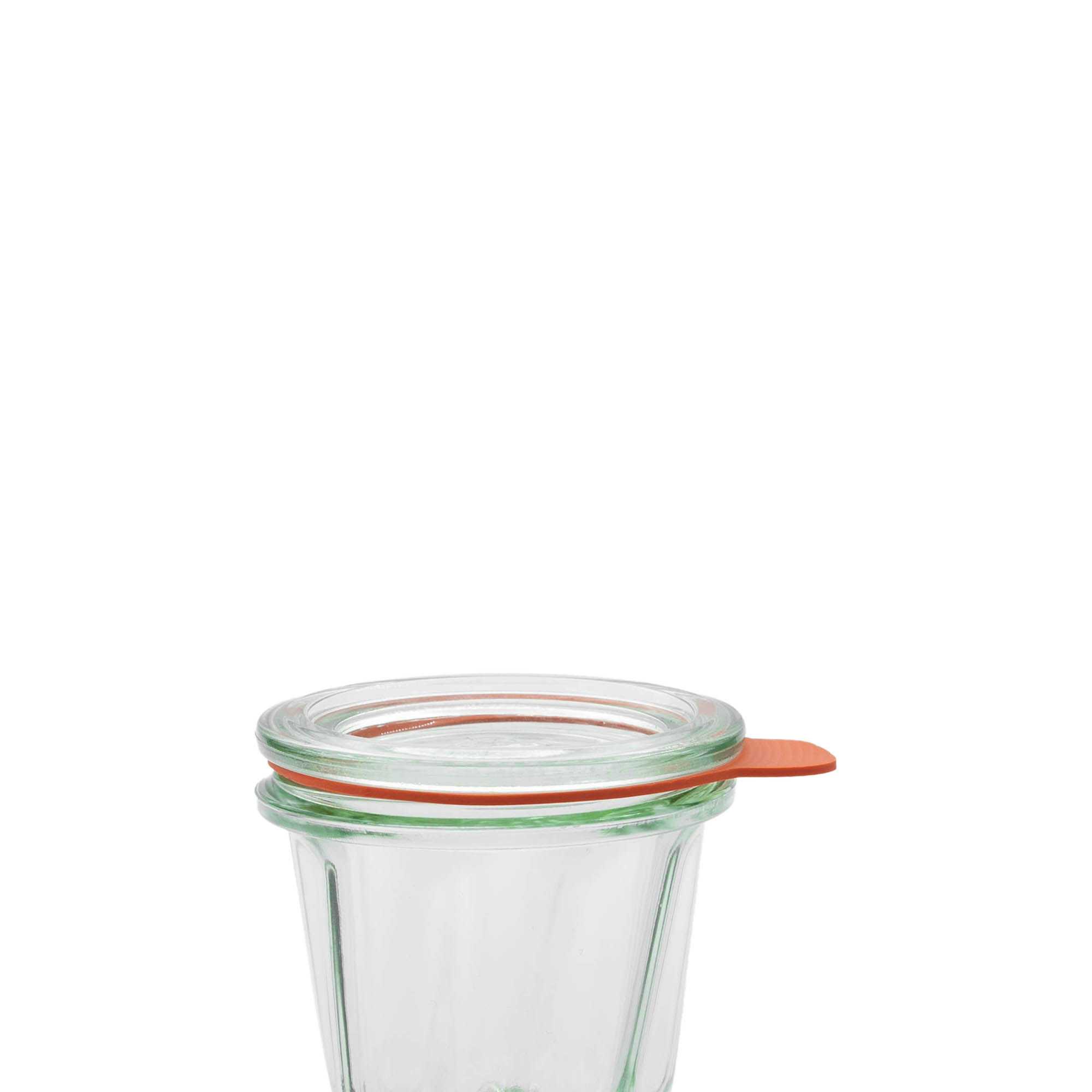 WECK-prsten za sterilizaciju RR60, crveni, otvor: okrugli rub