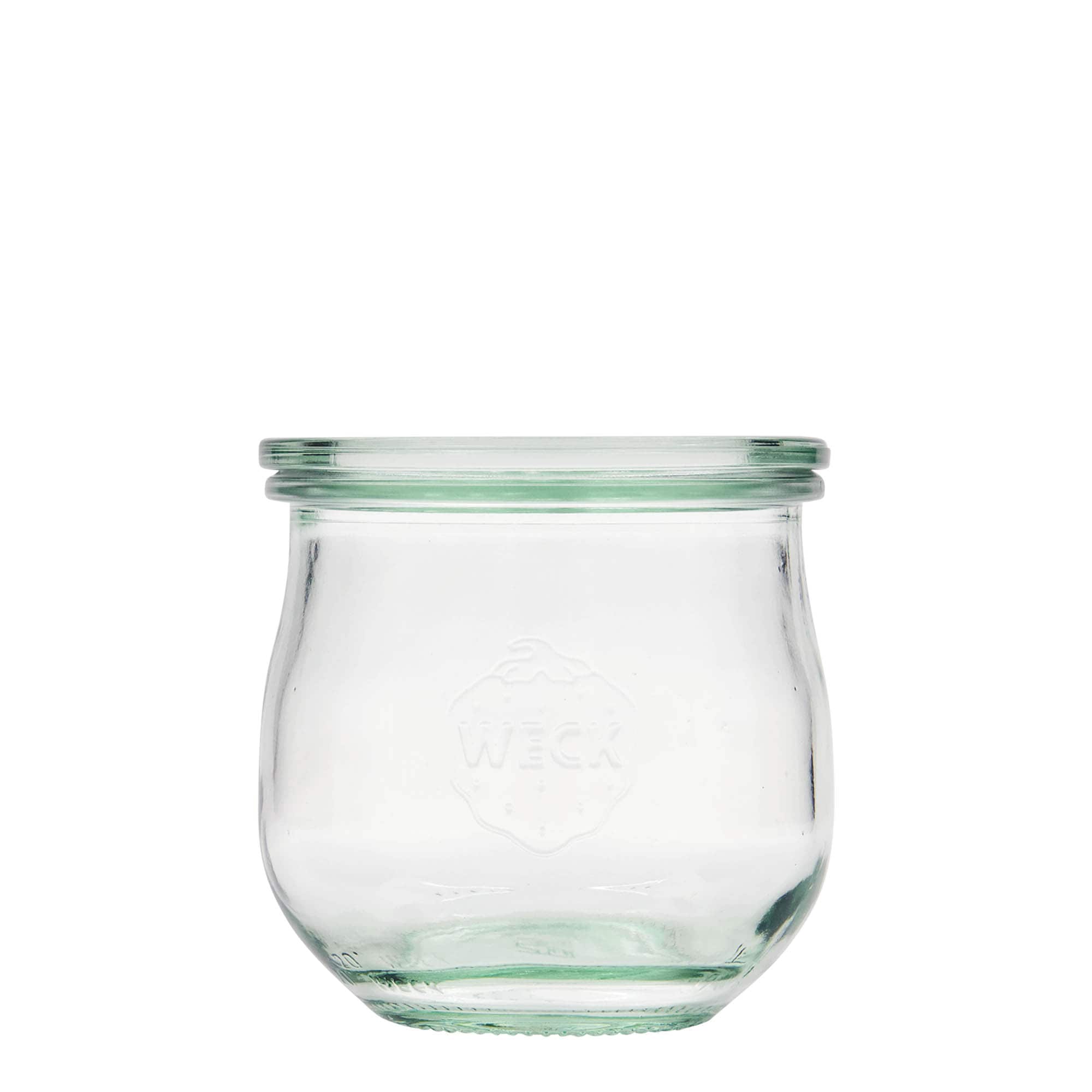 370 ml WECK-tulipanklopa, otvor: okrugli rub