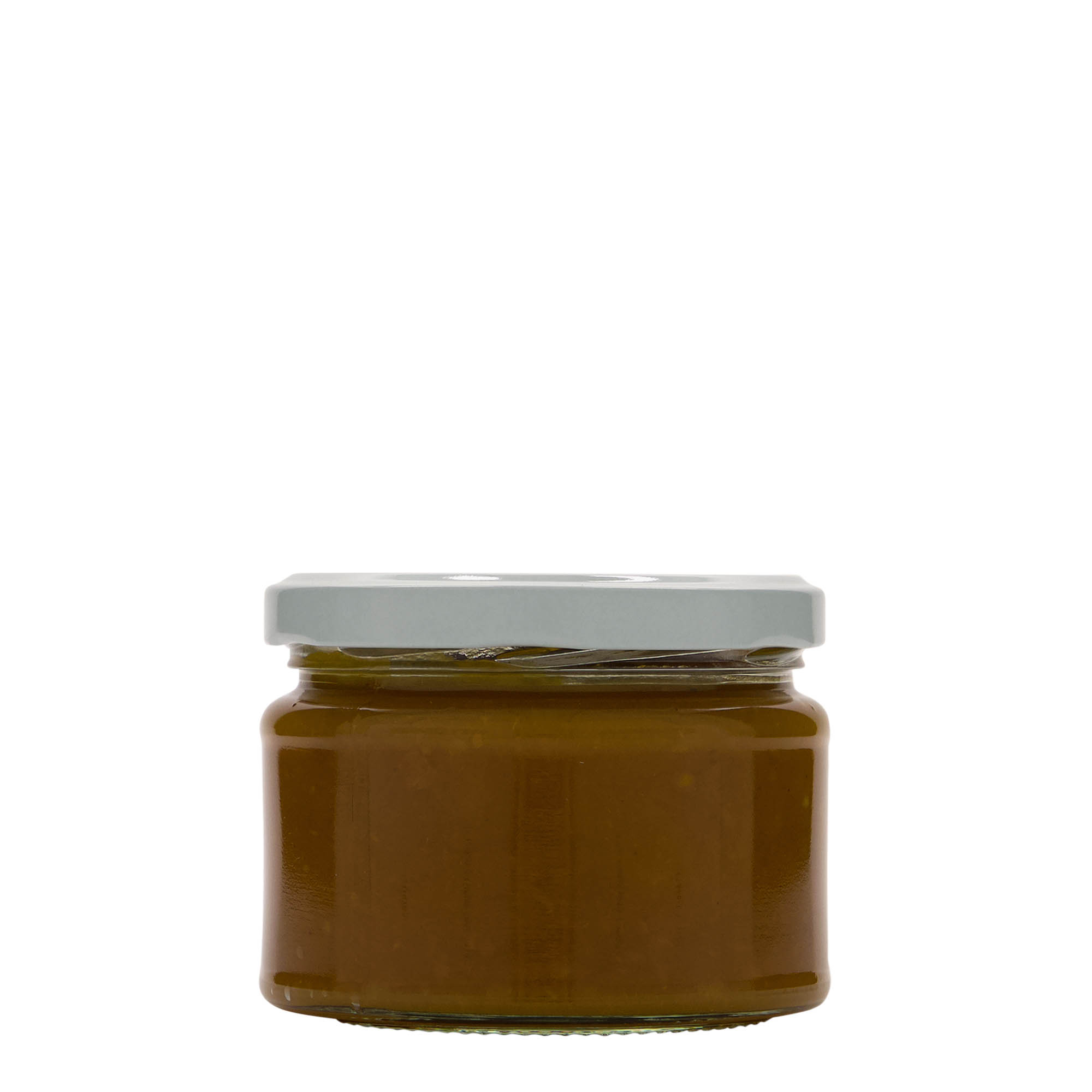 280 ml plosnata okrugla staklenka, otvor: Twist-Off (TO 82)