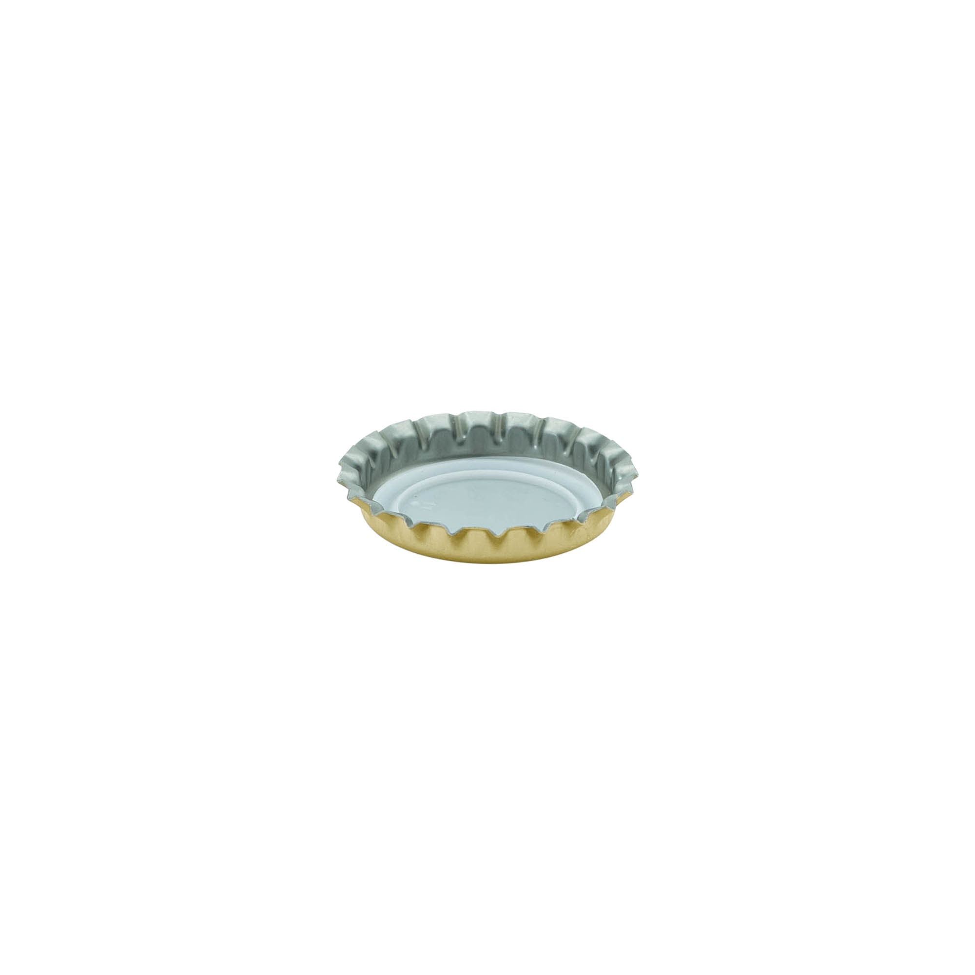Čepovi za boce 26 mm, metalni, zlatni Čepovi za boce 26 mm, metalni, zlatni