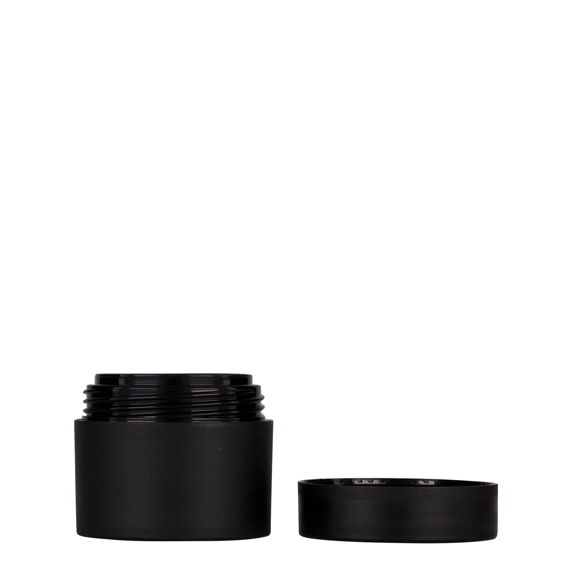 30 ml plastična posuda 'Antonella', PP, crna, otvor: navojni poklopac 30 ml plastična posuda 'Antonella', PP, crna, otvor: navojni poklopac