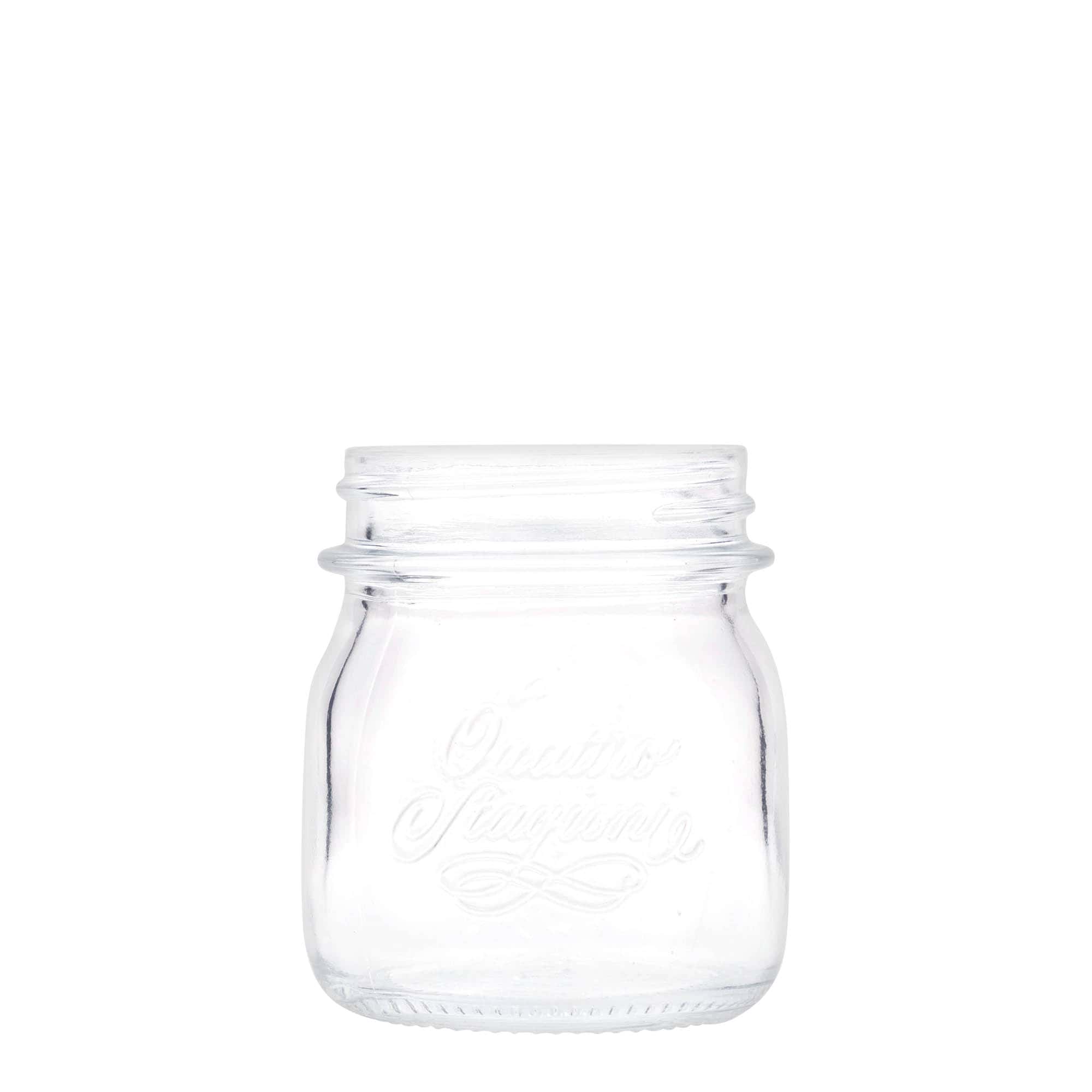 250 ml staklena posuda 'Quattro Stagioni', otvor: navojni poklopac 250 ml staklena posuda 'Quattro Stagioni', otvor: navojni poklopac