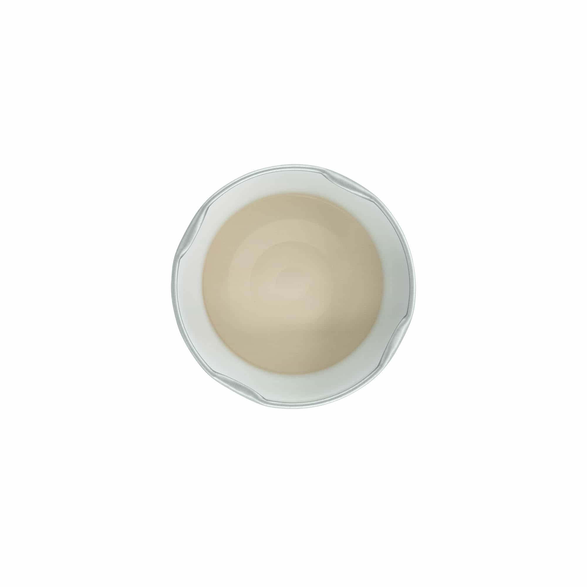 Duboki Twist-Off zatvarač, limeni, srebrni, za otvor: Deep-TO 63