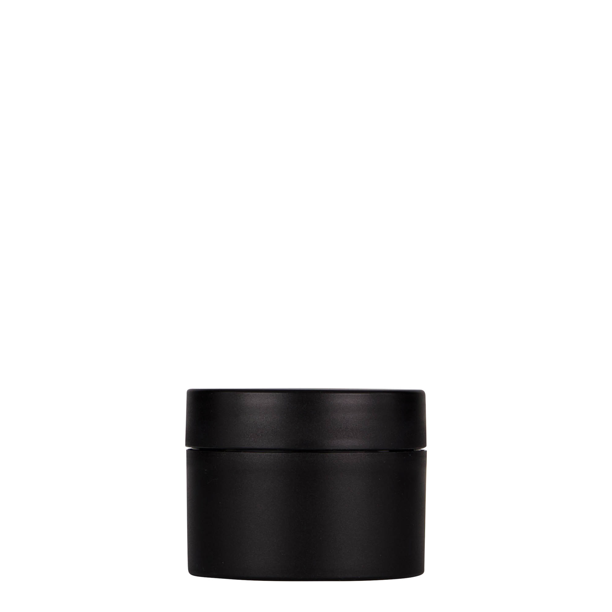 50 ml plastična posuda 'Antonella', PP, crna, otvor: navojni poklopac 50 ml plastična posuda 'Antonella', PP, crna, otvor: navojni poklopac