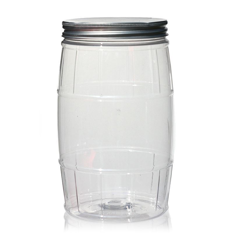 1.500 ml PET limenka 'Bačva', plastika, grlo: 100/400
