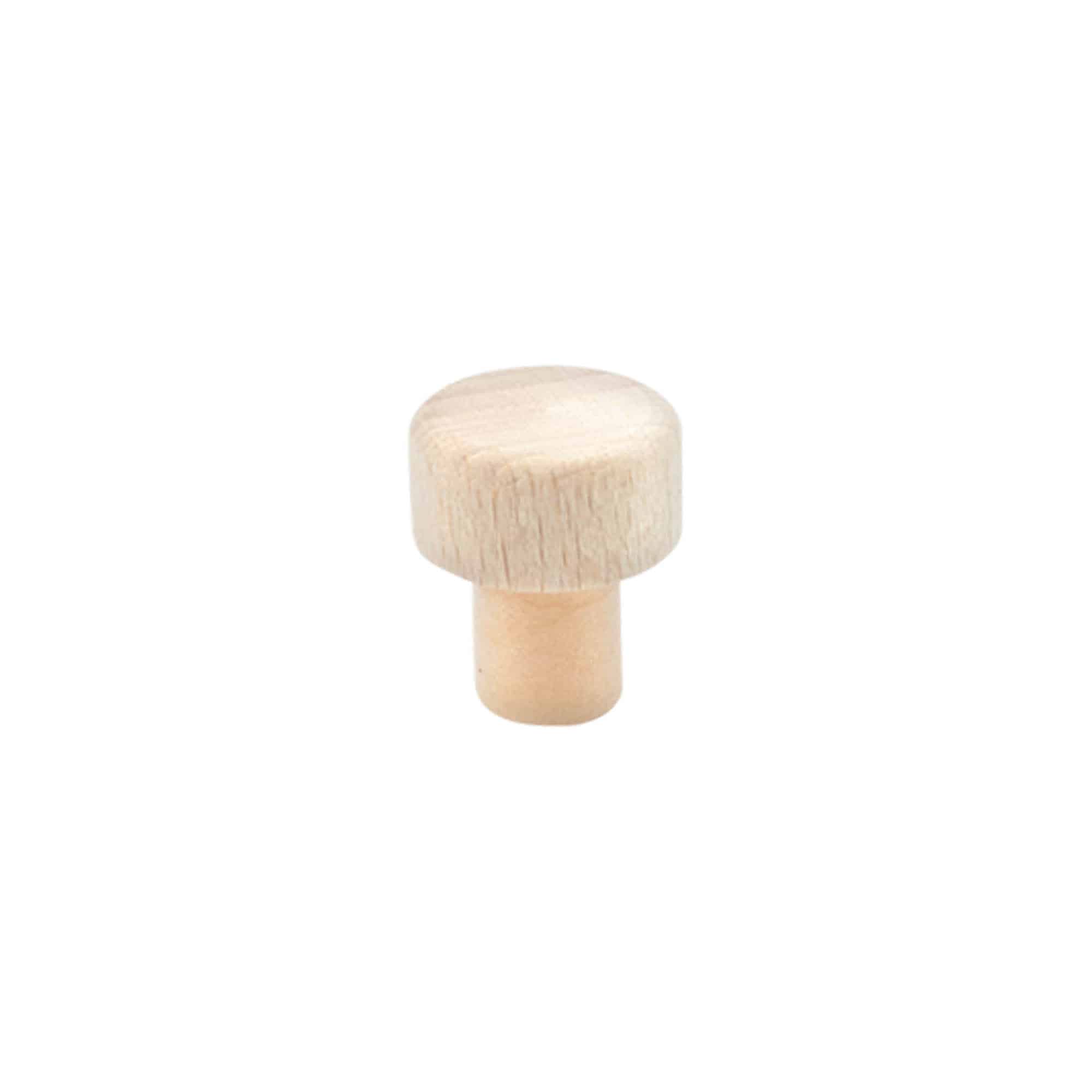 Čep s drškom 11 mm, drvo/plastika, za otvor: čep