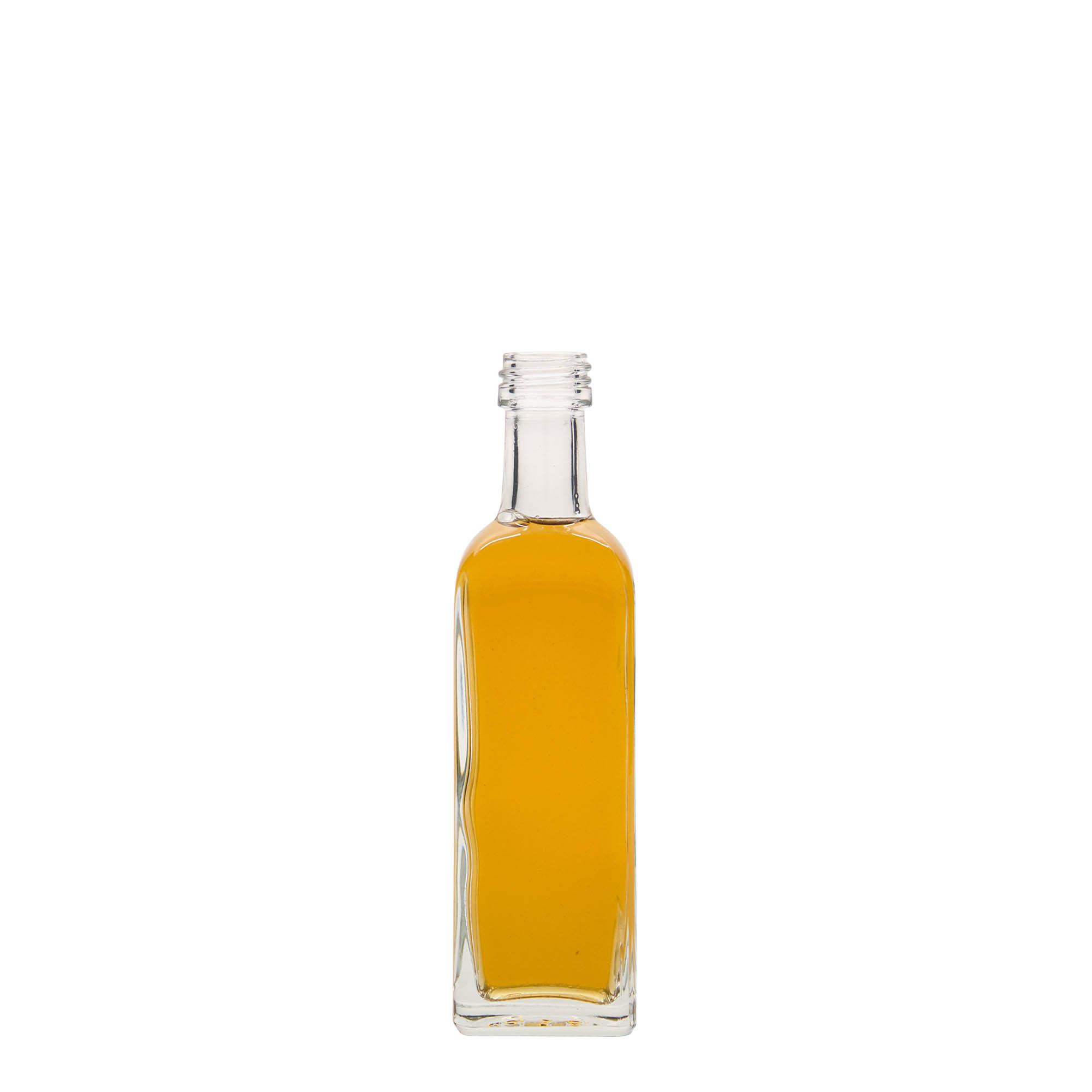 60 ml staklena boca 'Marasca', četvrtasta, grlo: PP 18