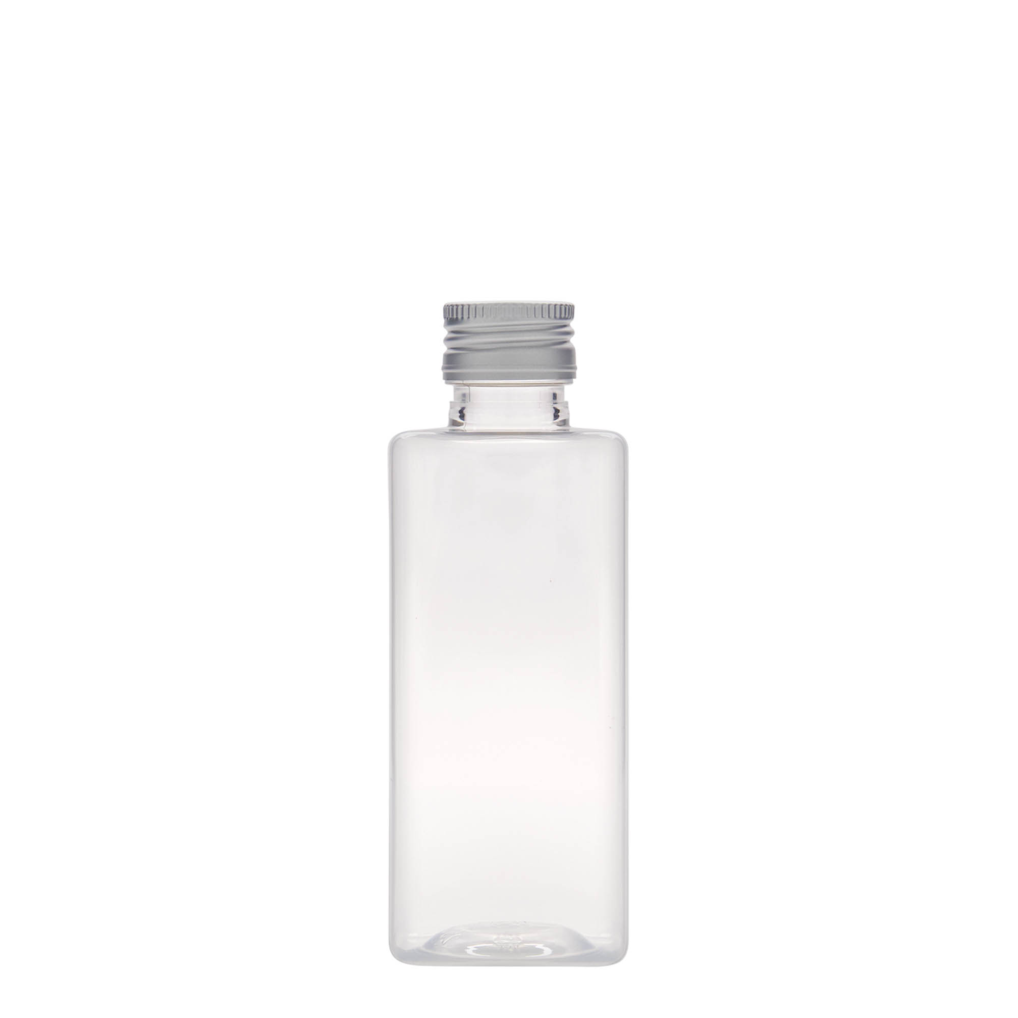 250 ml PET boca 'Karl', četvrtasta, plastika, grlo: PP 28