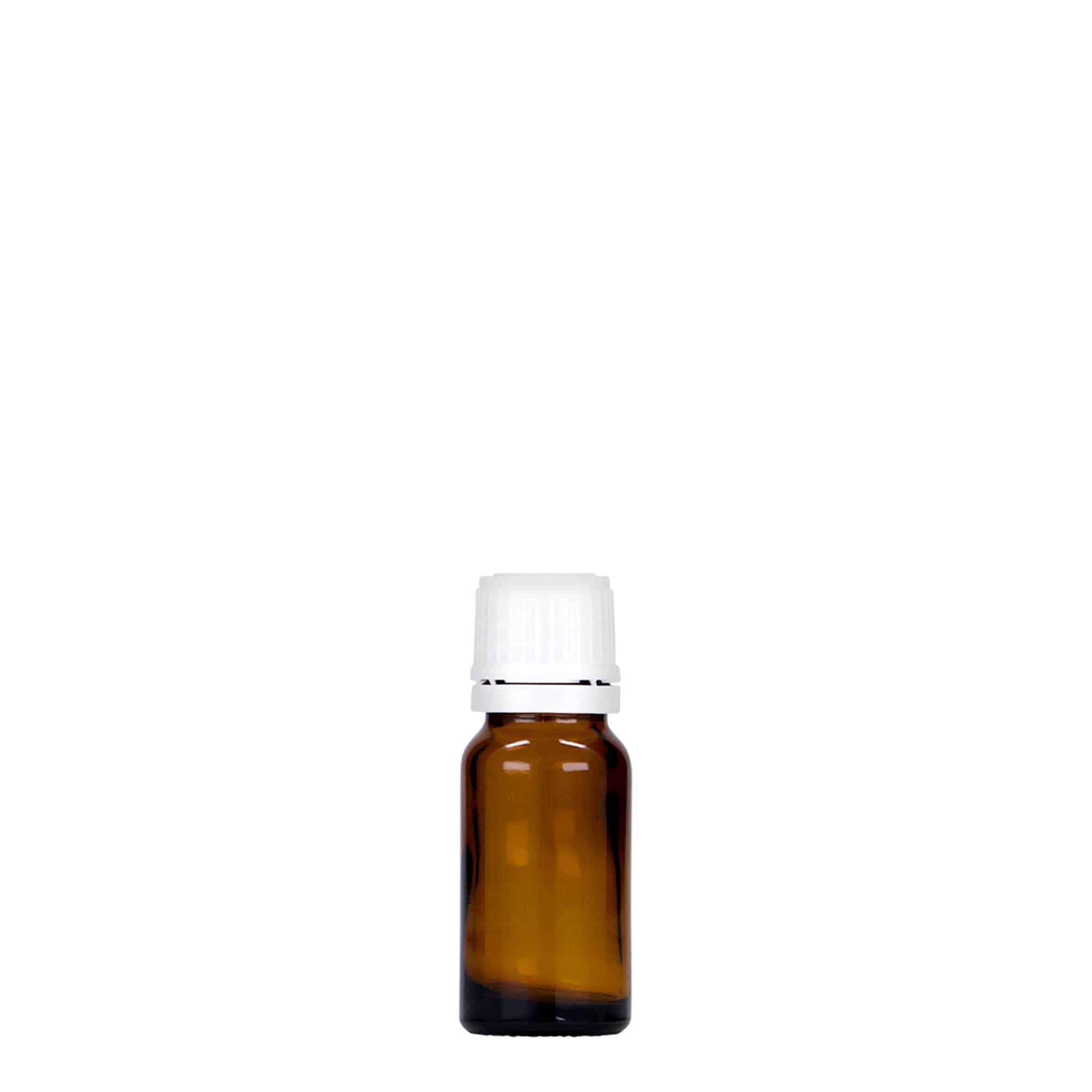 10 ml medicinska bočica, staklena, smeđa, grlo: DIN 18