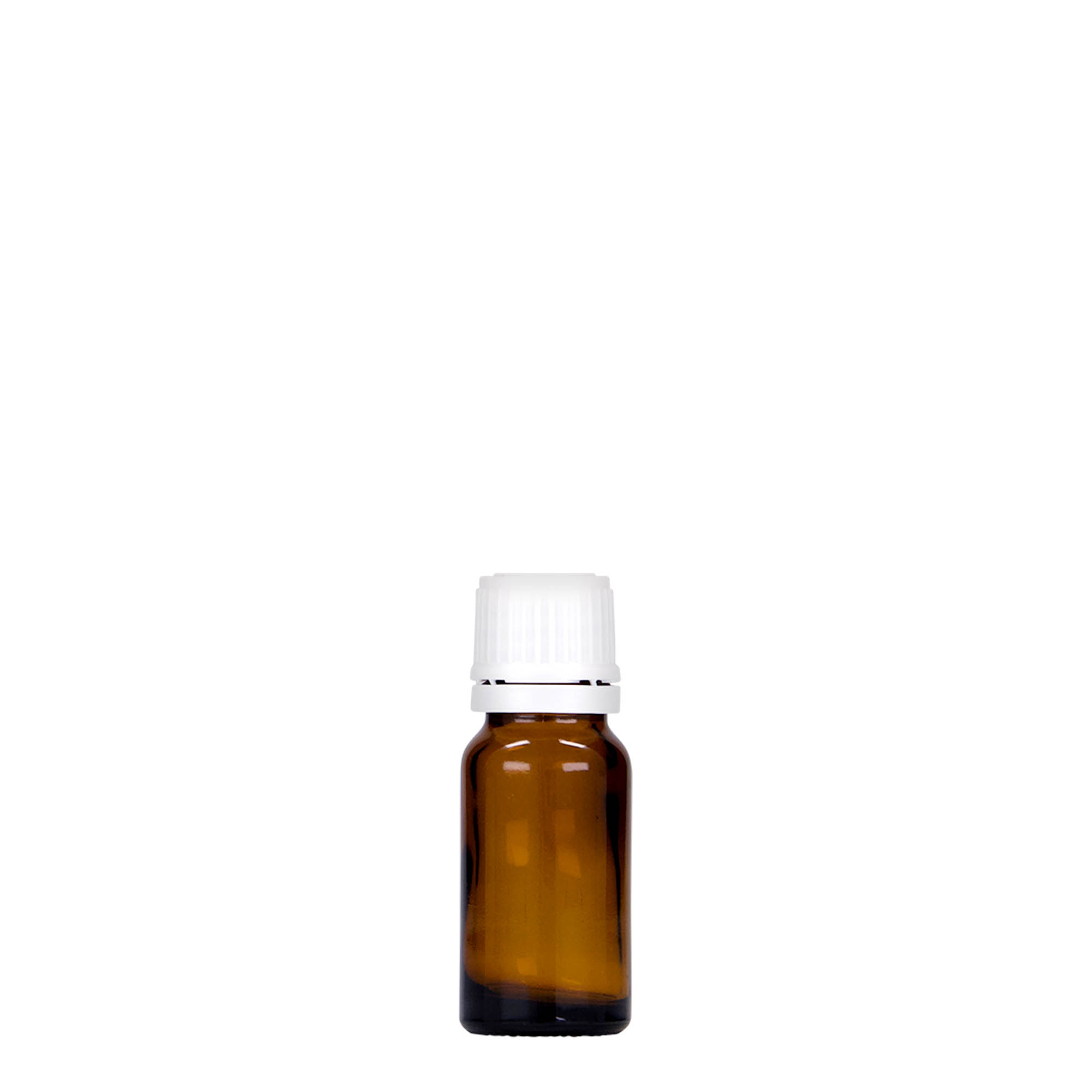 10 ml medicinska bočica, staklena, smeđa, grlo: DIN 18