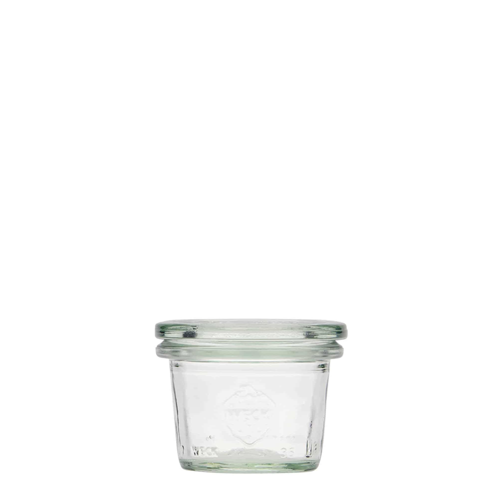 35 ml WECK-staklenka za okretanje, otvor: okrugli rub