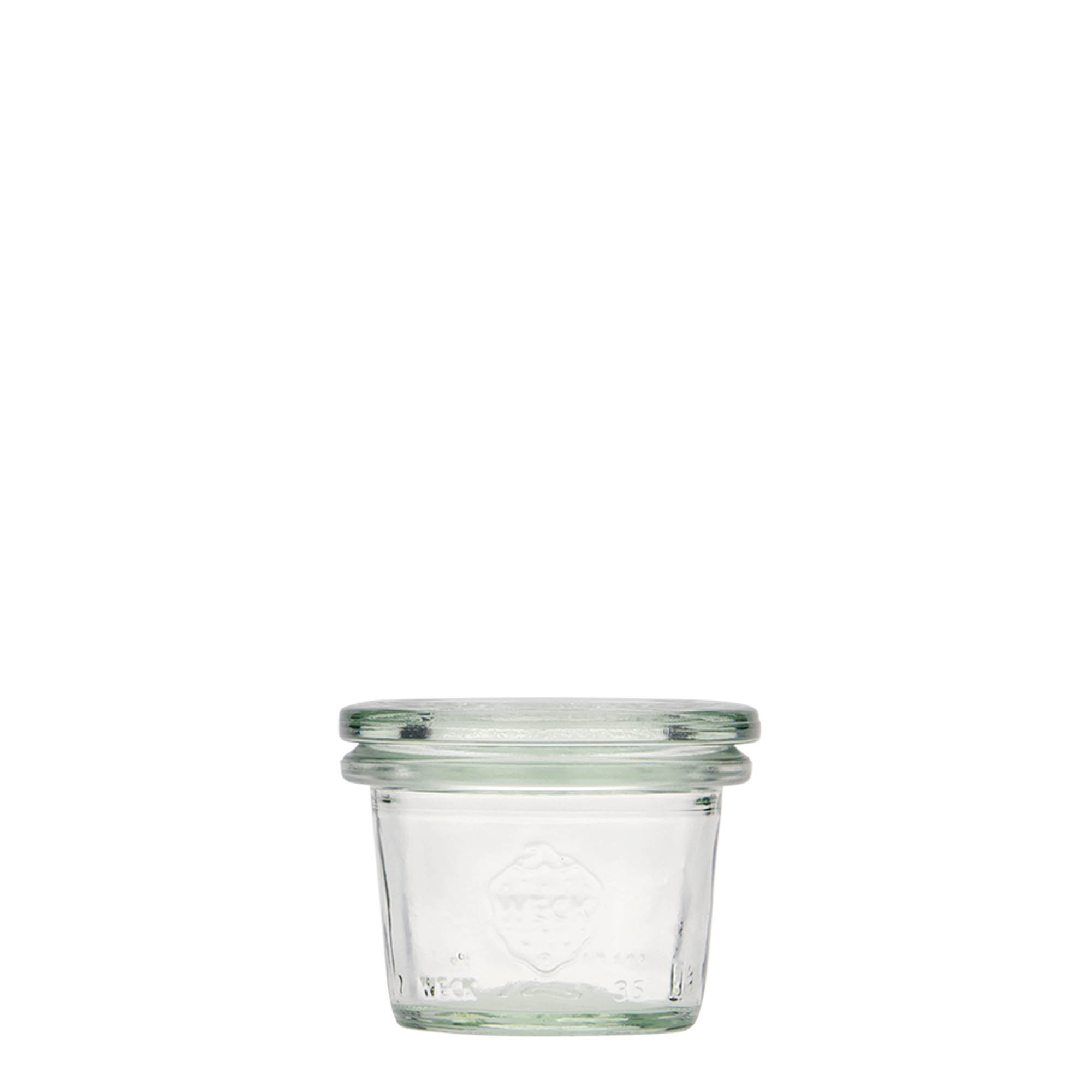 35 ml WECK-staklenka za okretanje, otvor: okrugli rub 35 ml WECK-staklenka za okretanje, otvor: okrugli rub