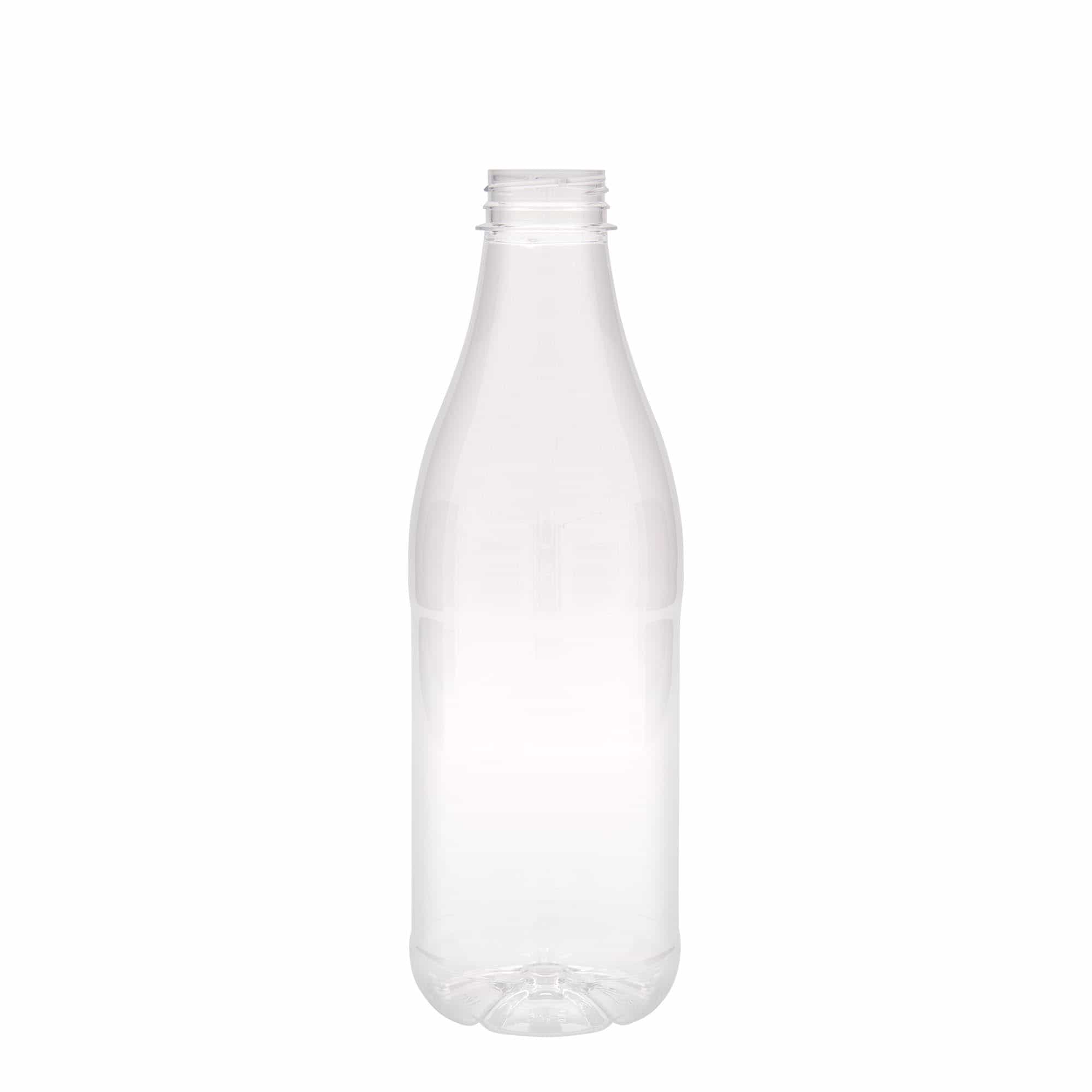 PET boca 1000 ml 'Milk and Juice', plastika, otvor: 38 mm PET boca 1000 ml 'Milk and Juice', plastika, otvor: 38 mm