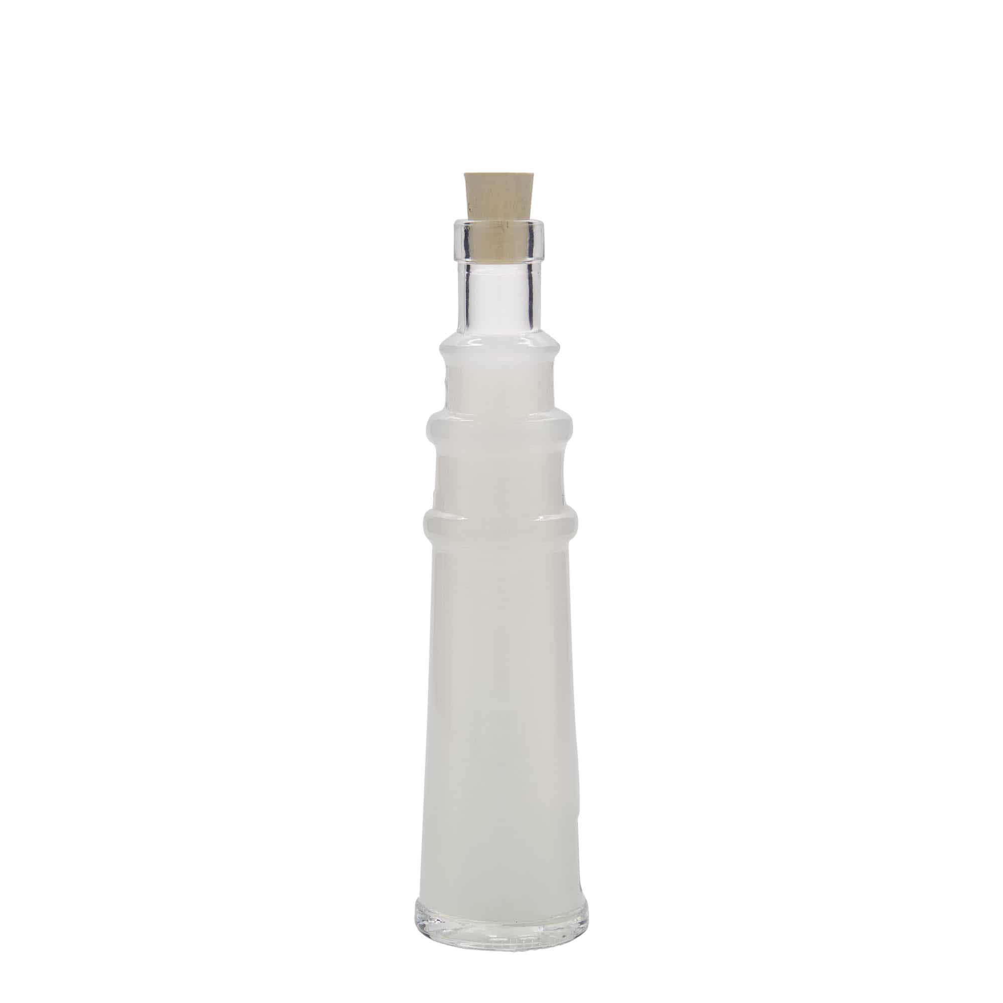 100 ml staklena boca 'Leuchtturm', otvor: pluta