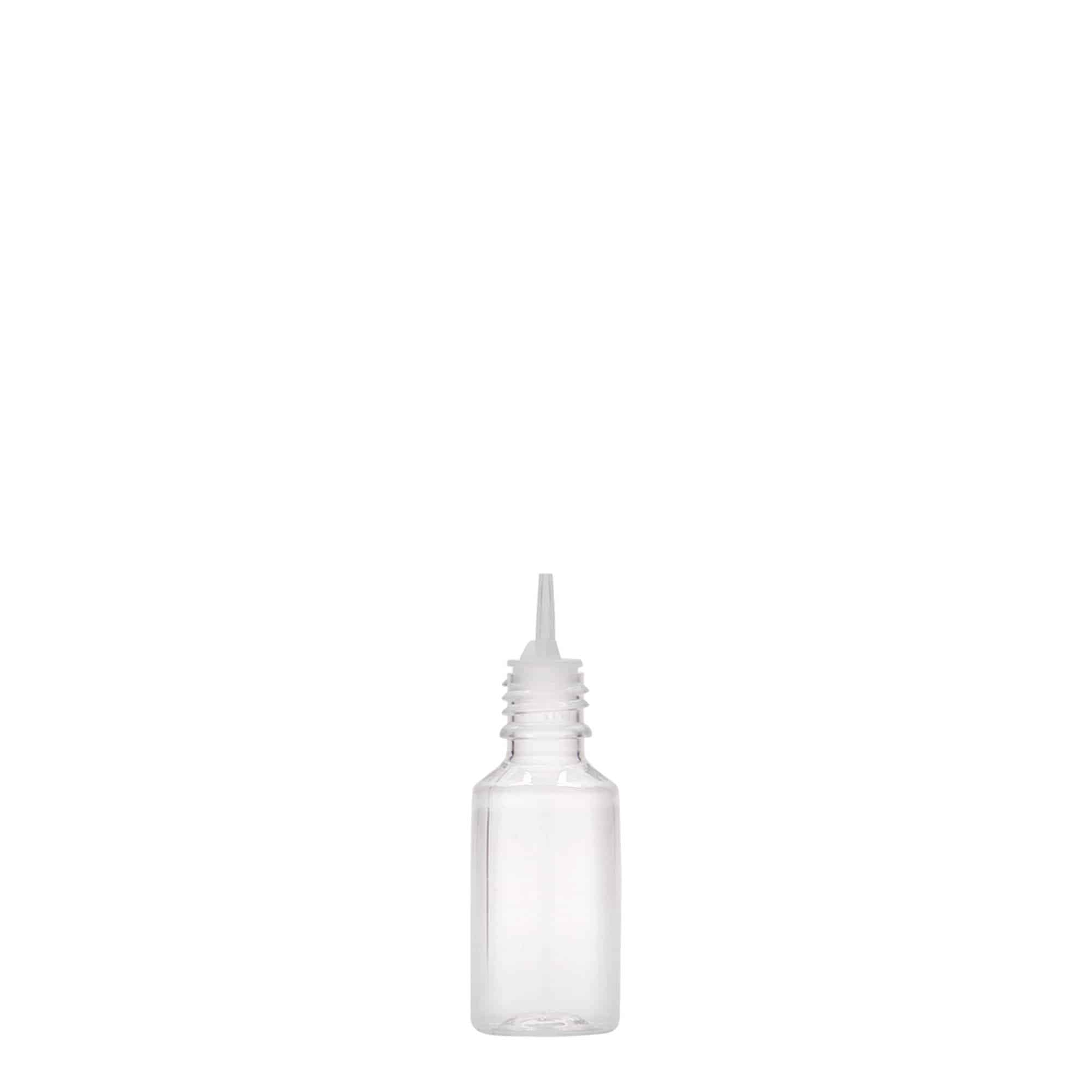 10 ml PET boca 'E-Liquid' s osiguračem kvalitete i dječjom sigurnošću, plastika, otvor: zatvarač na navoj