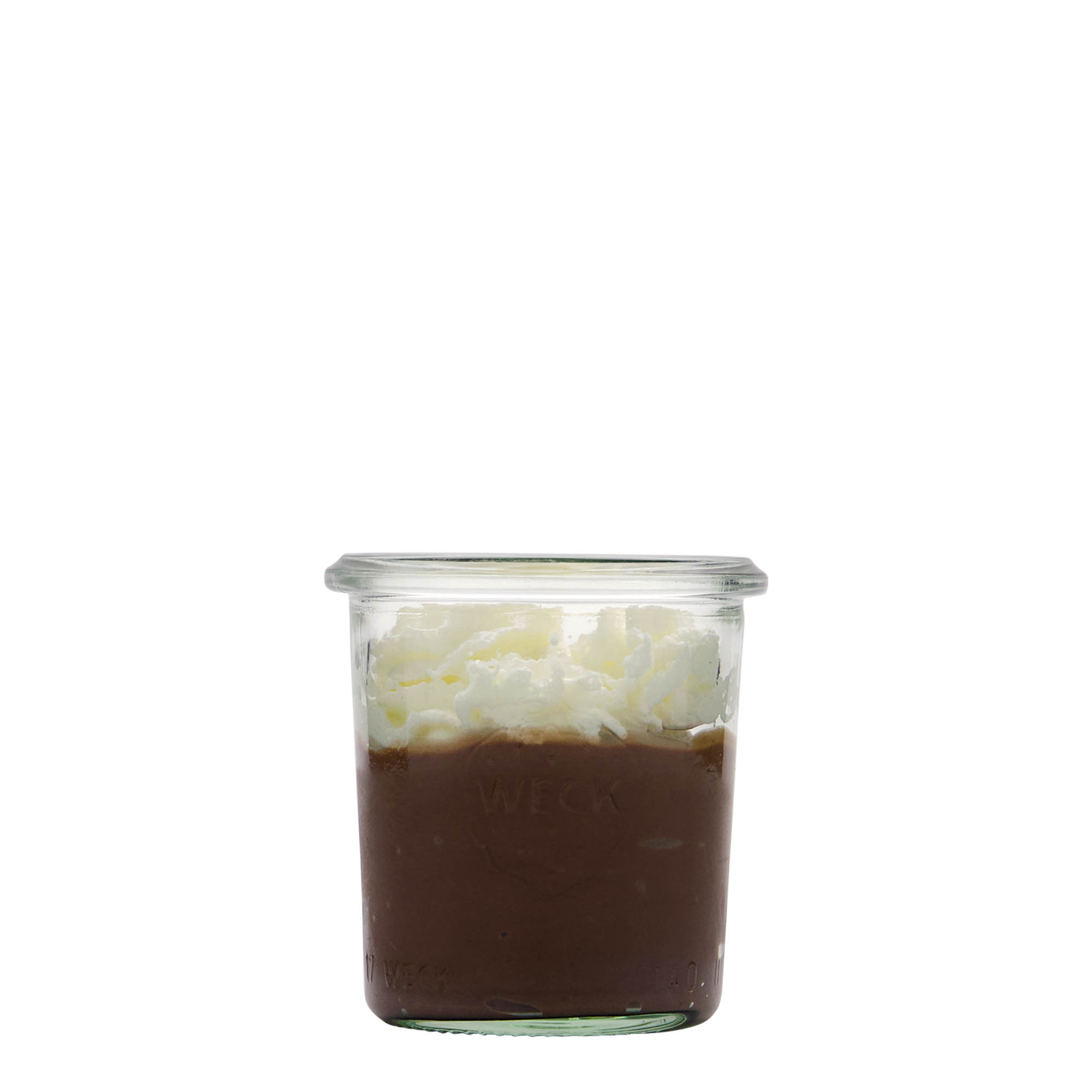 140 ml WECK staklenka za okretanje, otvor: okrugli rub