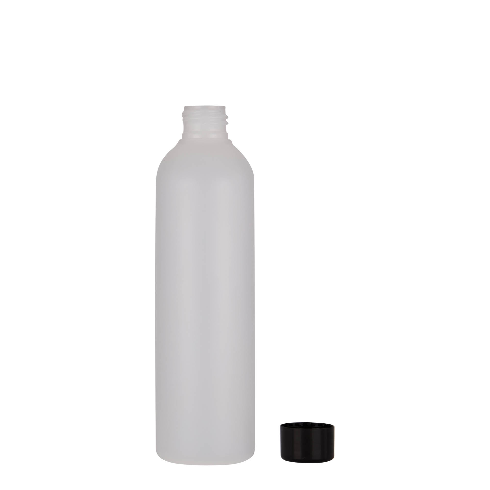 250 ml plastična boca 'Tuffy', HDPE, prirodna, grlo: 24/410 250 ml plastična boca 'Tuffy', HDPE, prirodna, grlo: 24/410