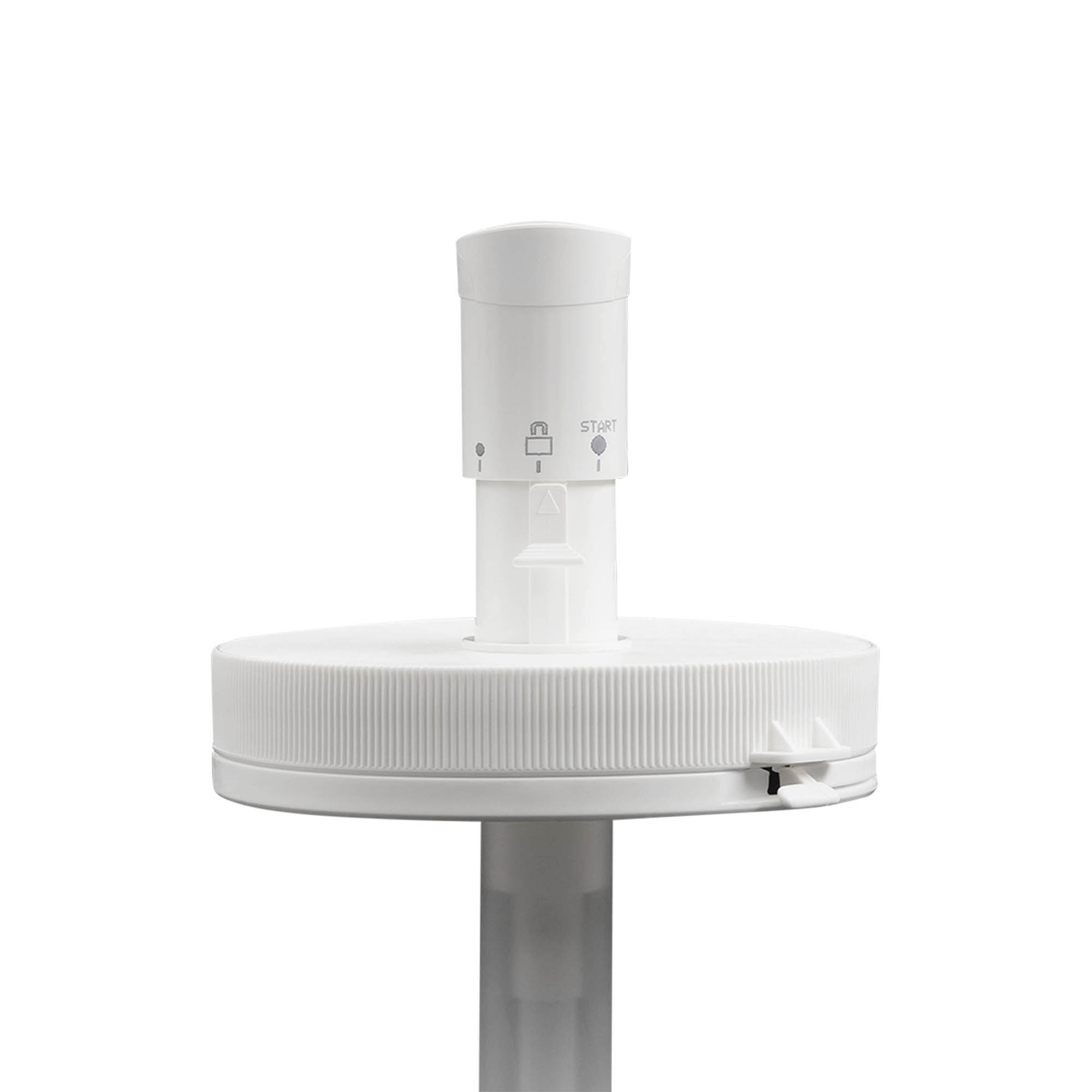 Dozirna pumpa za 1.240 ml 'Securibox', PE-plastika, bijela, za otvor: navojni zatvarač