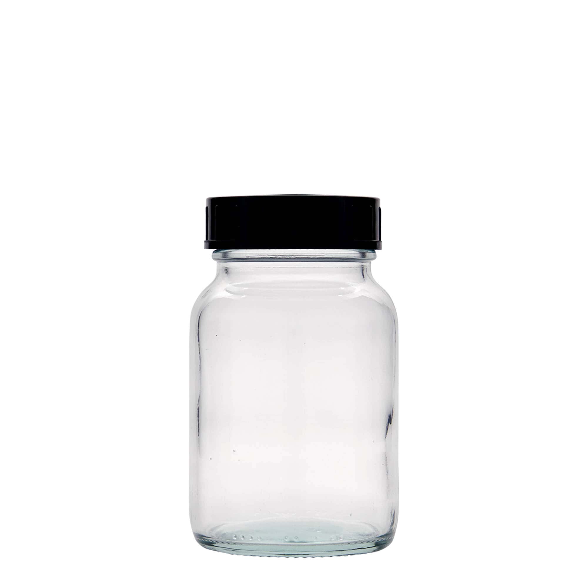 250 ml širokousta staklenka, otvor: DIN 55