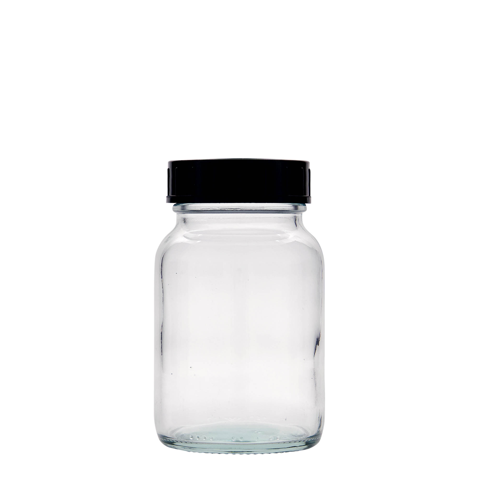 250 ml širokousta staklenka, otvor: DIN 55