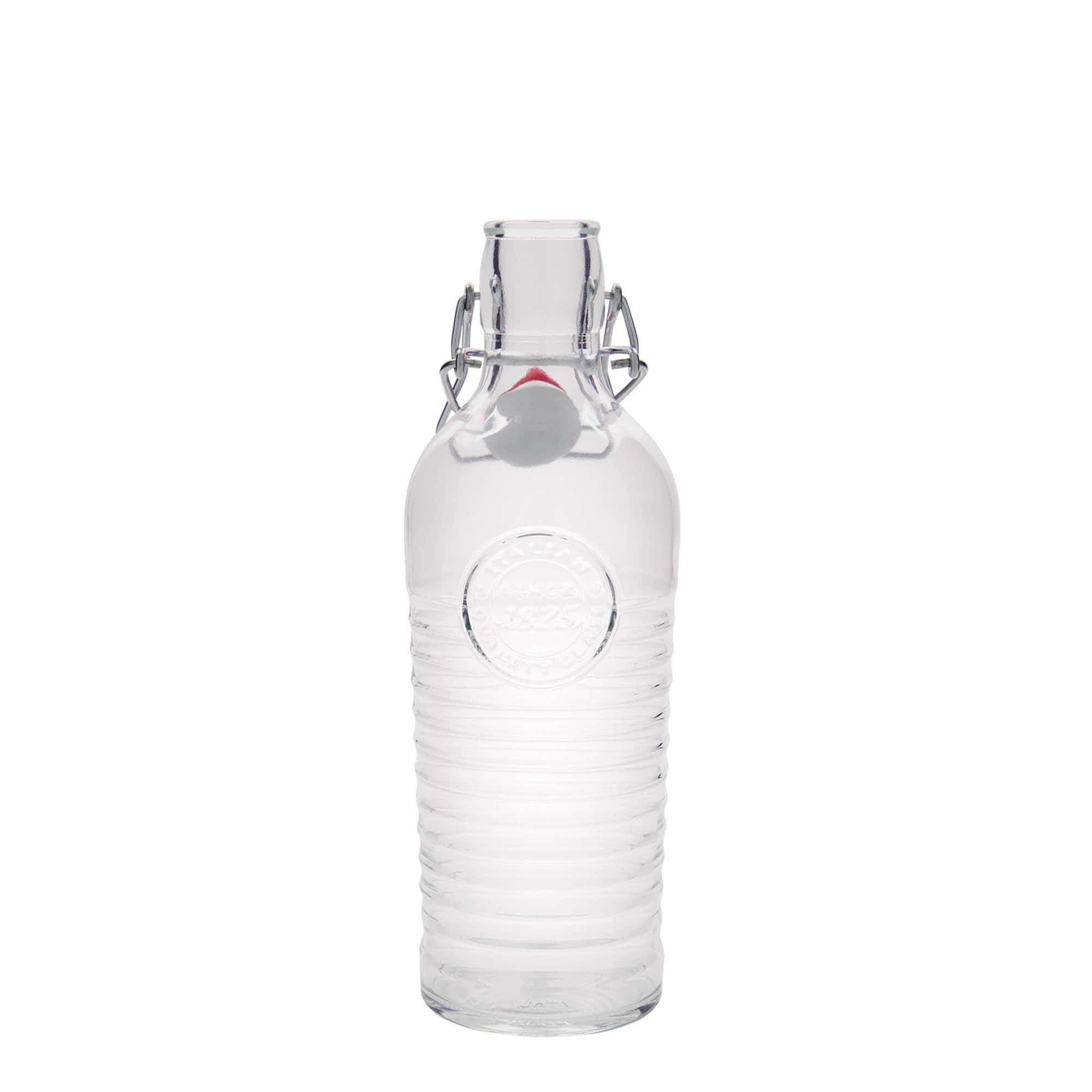 750 ml staklena boca 'Officina 1825', grlo: zatvarač s kopčom 750 ml staklena boca 'Officina 1825', grlo: zatvarač s kopčom