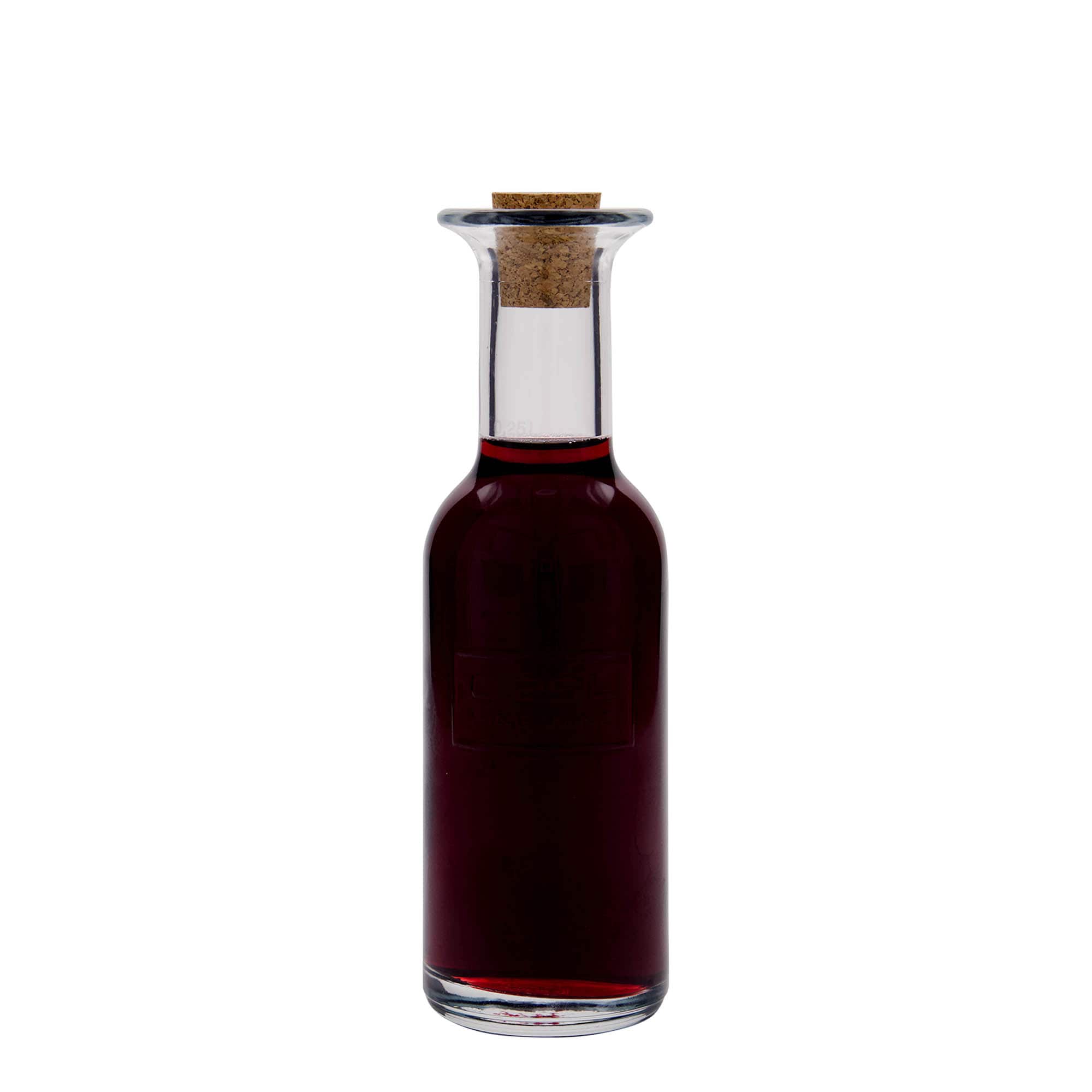 250 ml staklena boca 'Optima Fine Wine', otvor: pluta