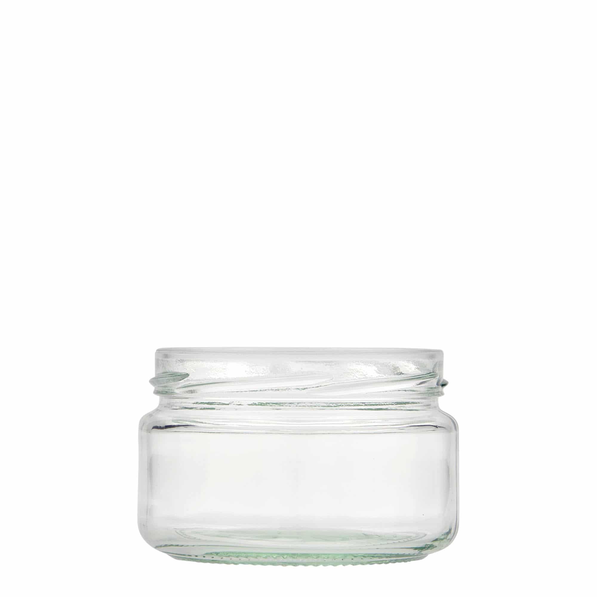 230 ml plosnata okrugla staklenka, otvor: Twist-Off (TO 82)
