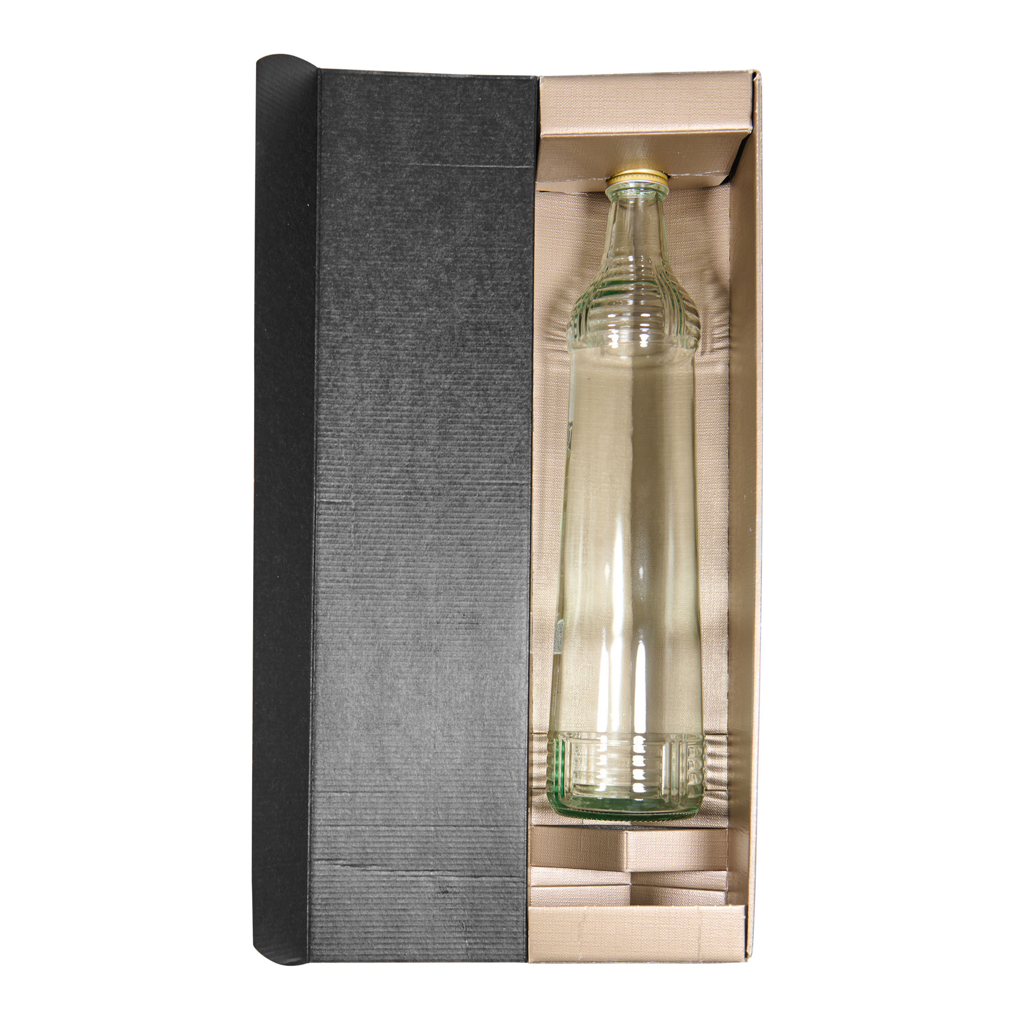 Poklon kutija 'Metallic', pravokutna, karton, šampanjac Poklon kutija 'Metallic', pravokutna, karton, šampanjac