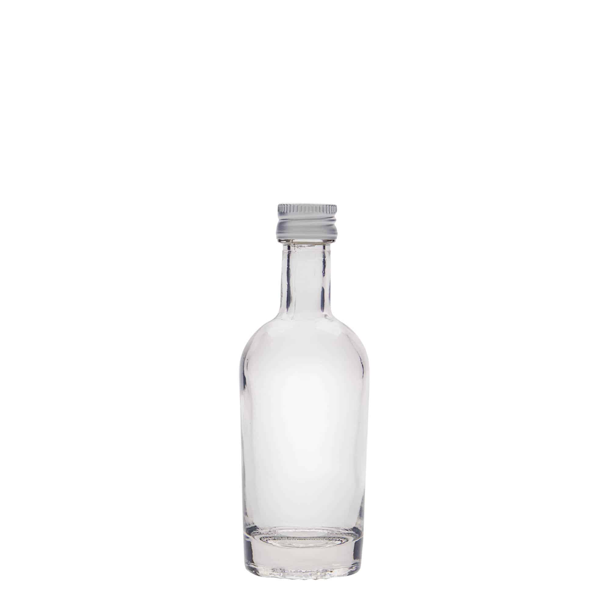 50 ml staklena boca 'Pepe', grlo: PP 18