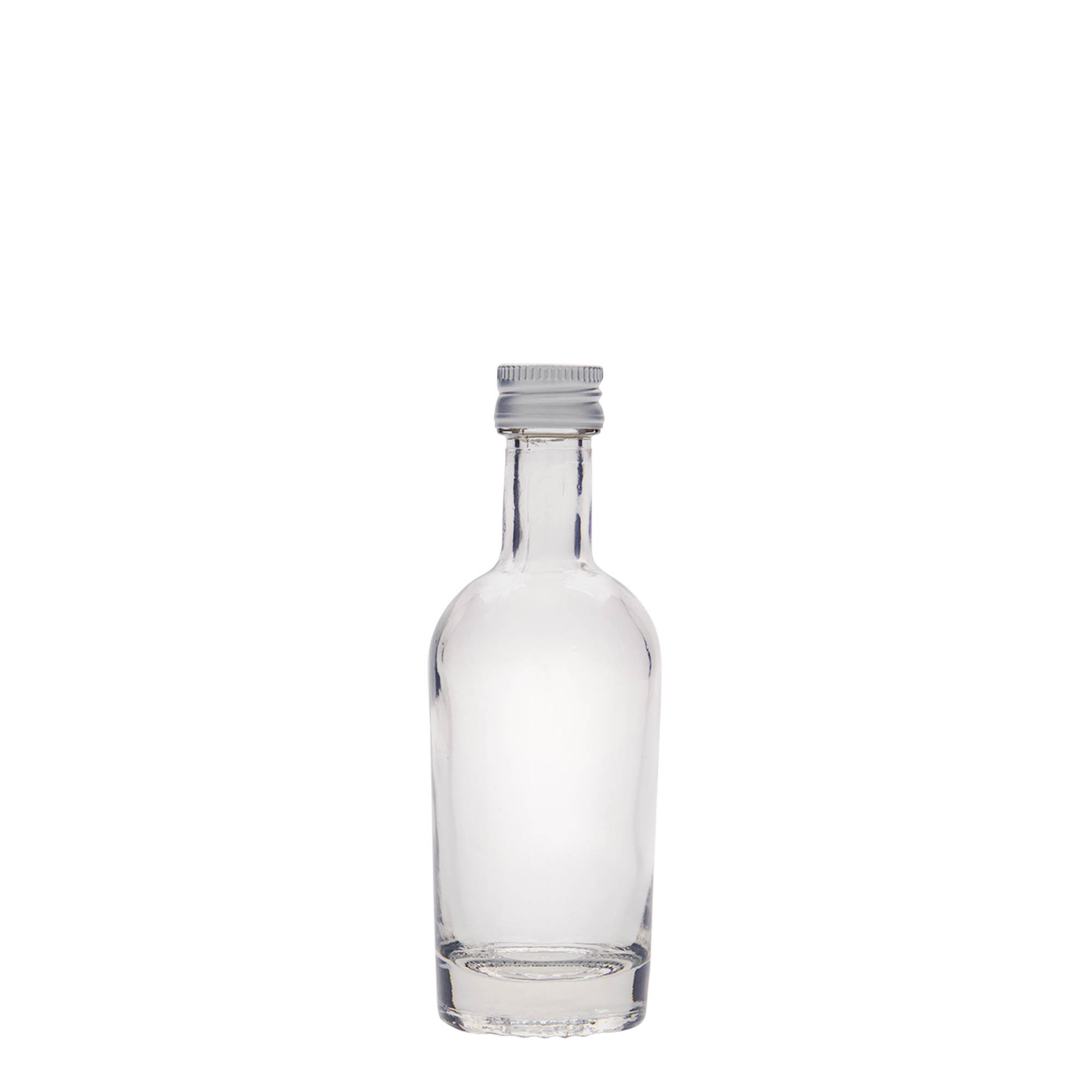 50 ml staklena boca 'Pepe', grlo: PP 18