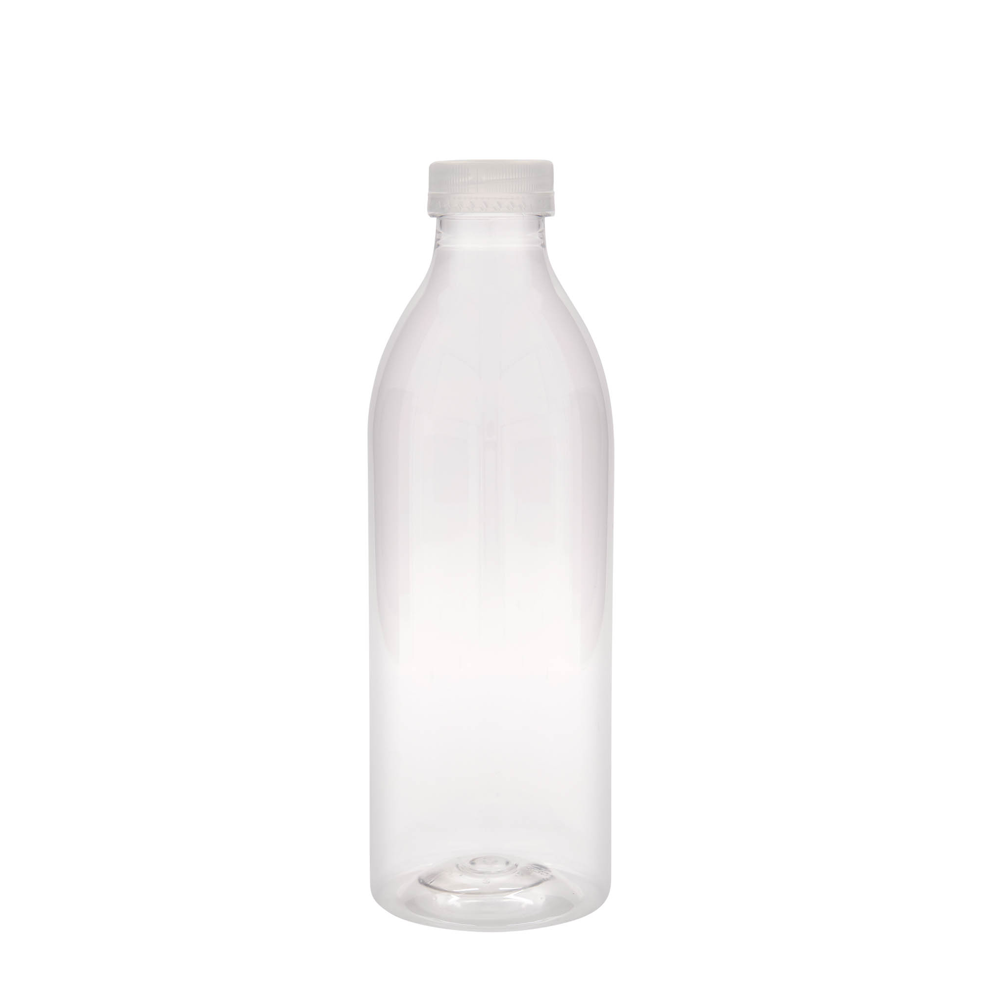 1.000 ml PET-boca standard, plastika, otvor: 38 mm