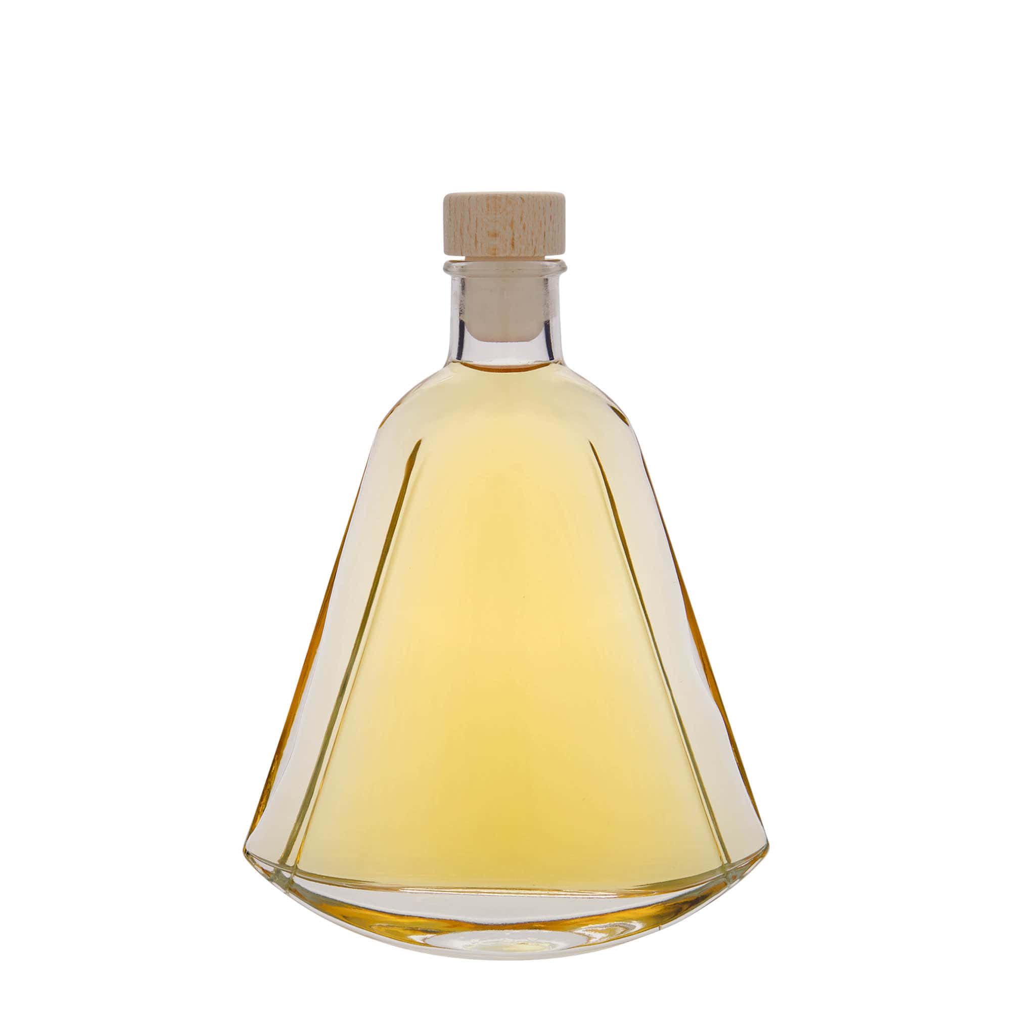 200 ml staklena boca 'Maurizio', ovalna, grlo: plutanje