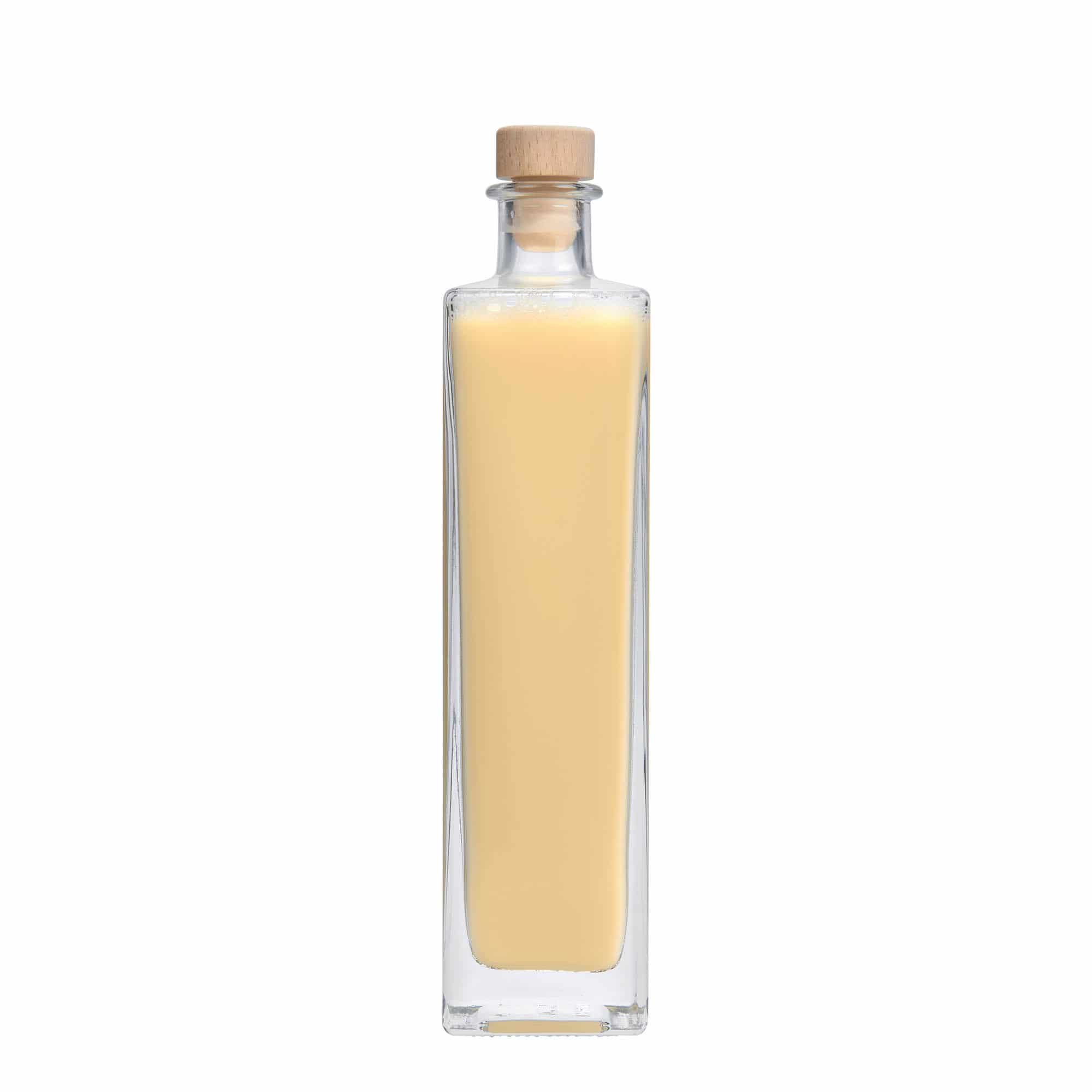500 ml staklena boca 'Rafaello', četvrtasta, grlo: pluta
