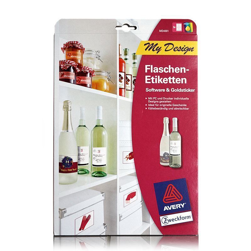 Samoljepljive naljepnice, 20 listova, papir, bijele boje