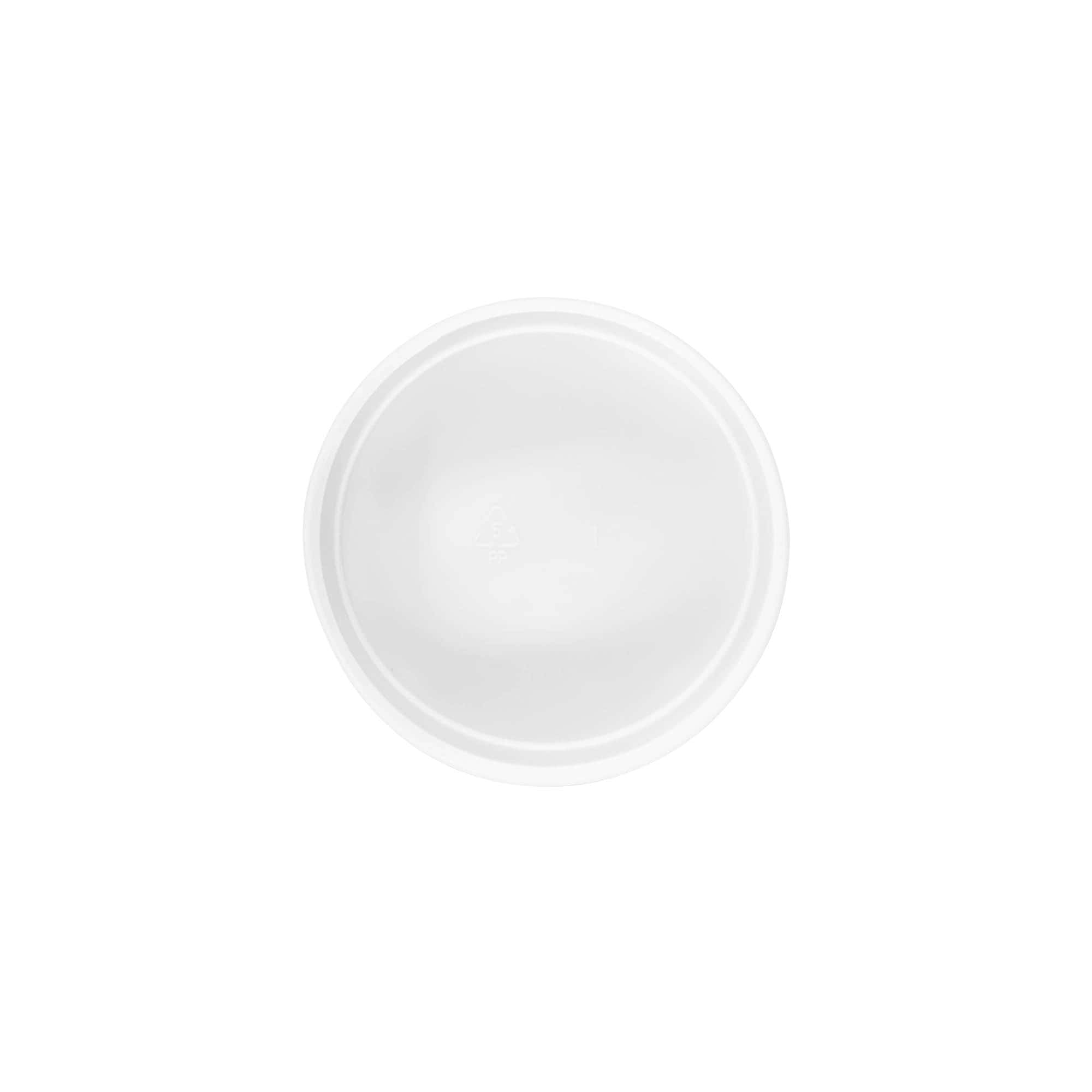 Navojni zatvarač, PP plastika, bijeli, za grlo: 70/400 Navojni zatvarač, PP plastika, bijeli, za grlo: 70/400