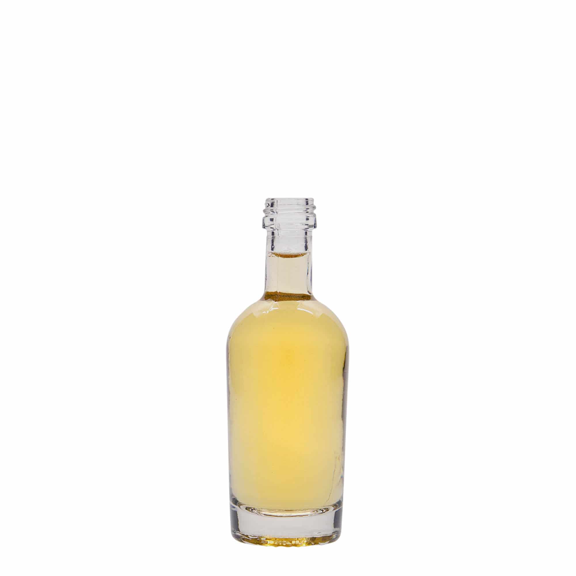 50 ml staklena boca 'Pepe', grlo: PP 18