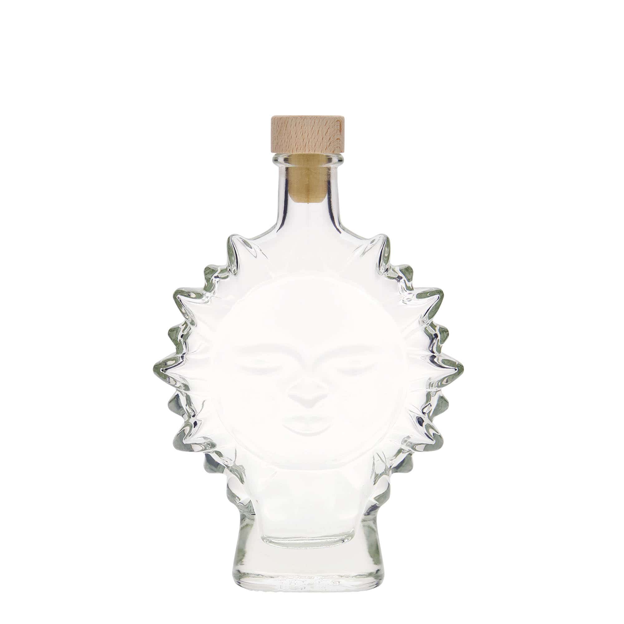 200 ml staklena boca 'Sonne', otvor: pluta