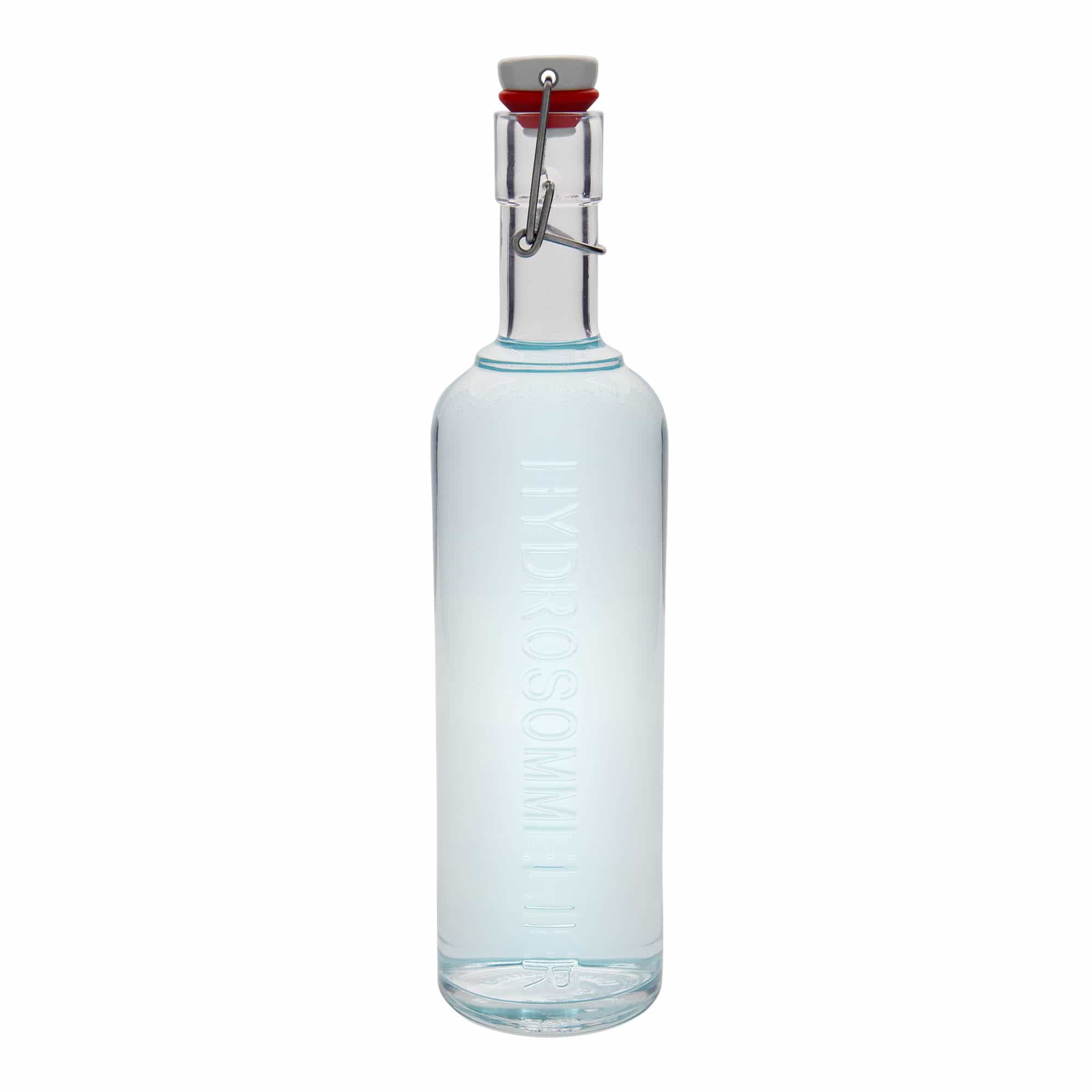 1.000 ml staklena boca 'Optima Hydrosommelier', grlo: zatvarač s kopčom