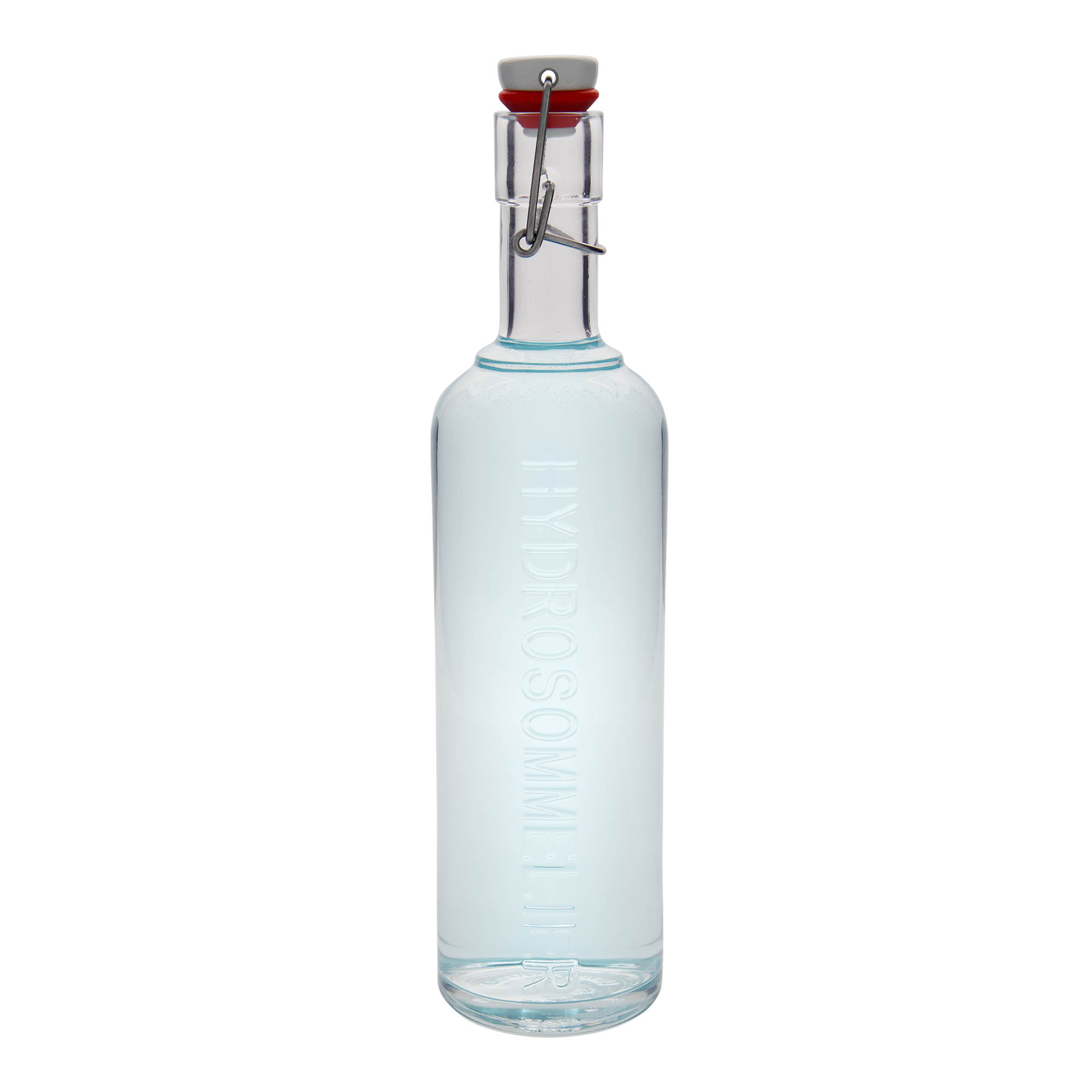1.000 ml staklena boca 'Optima Hydrosommelier', grlo: zatvarač s kopčom