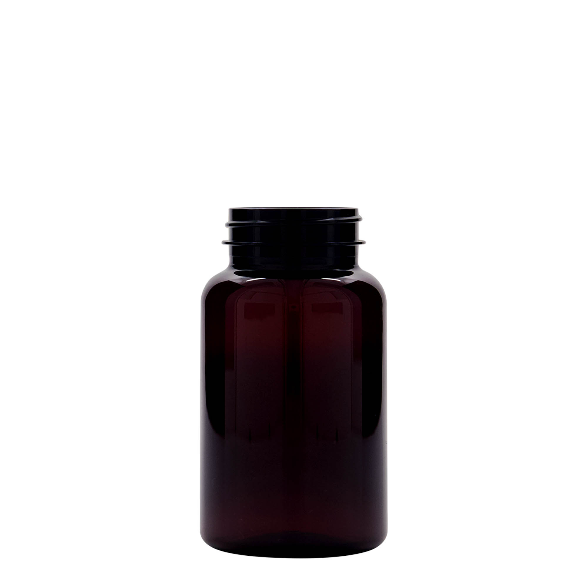 PET bočica za pakiranje 200 ml, plastika, smeđa, otvor: GPI 45/400