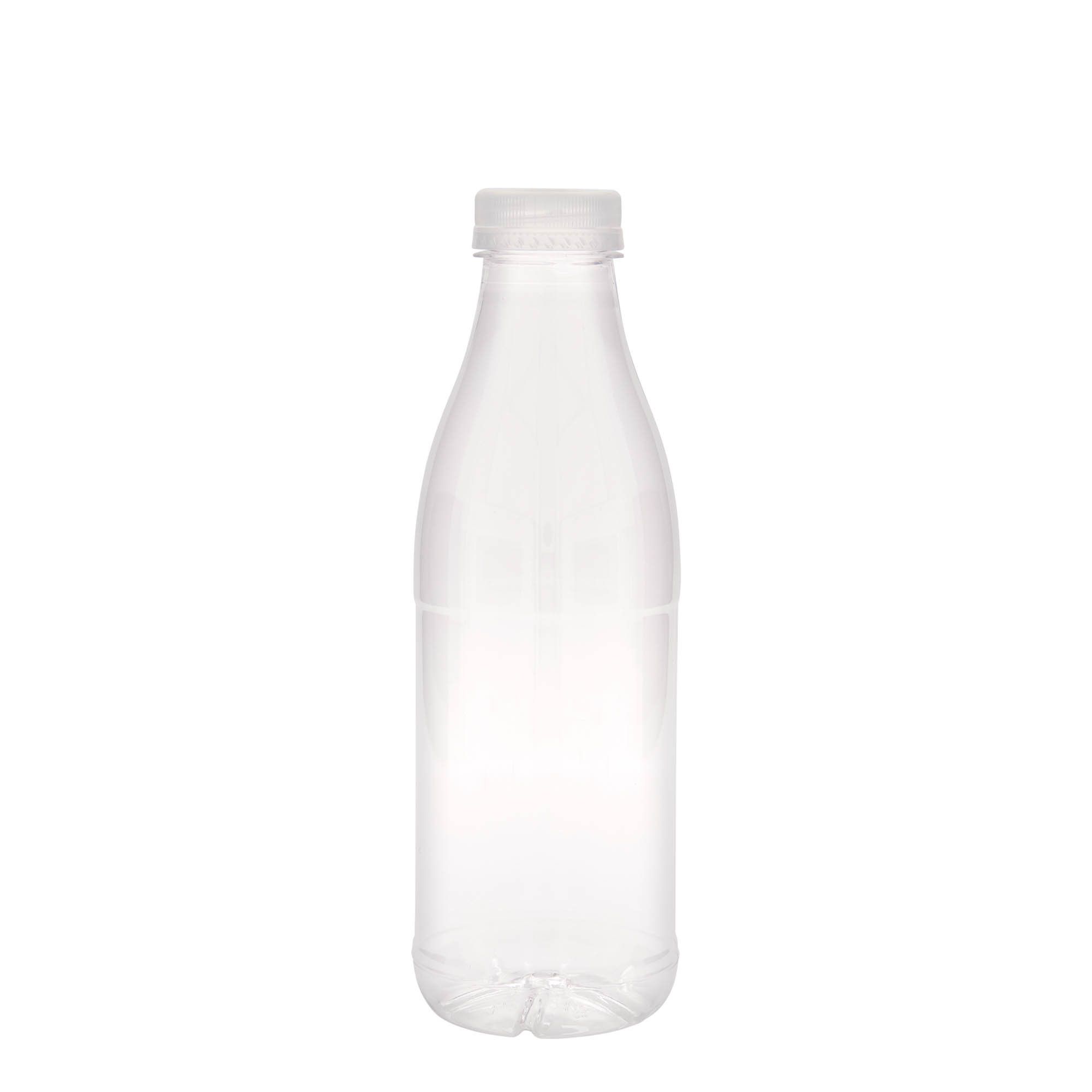 750 ml PET boca 'Milk and Juice', plastika, otvor: 38 mm