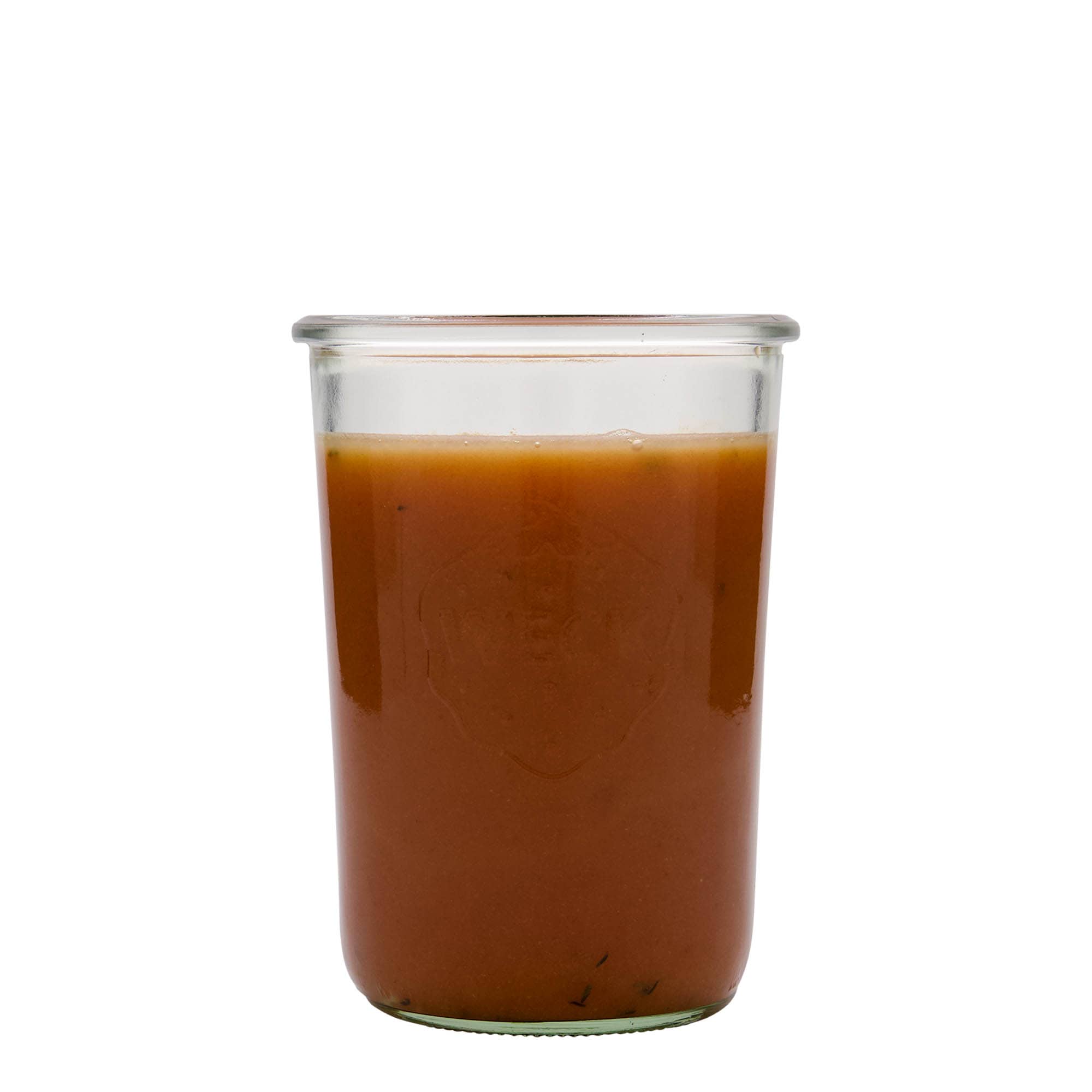 850 ml WECK staklenka za okretanje, grlo: okrugli rub